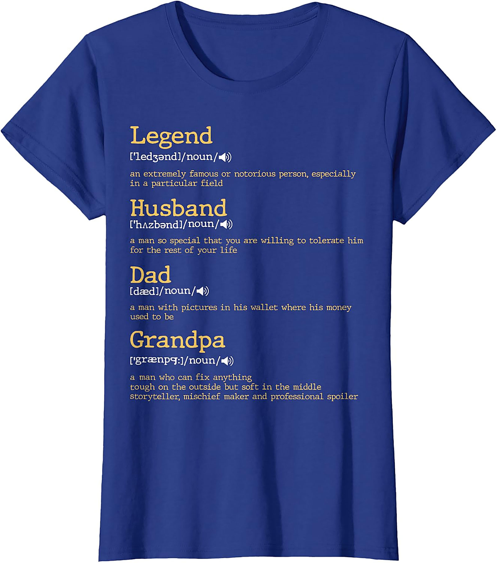 Legend Husband Dad Grandpa T-Shirt | Funny Gift Tee
