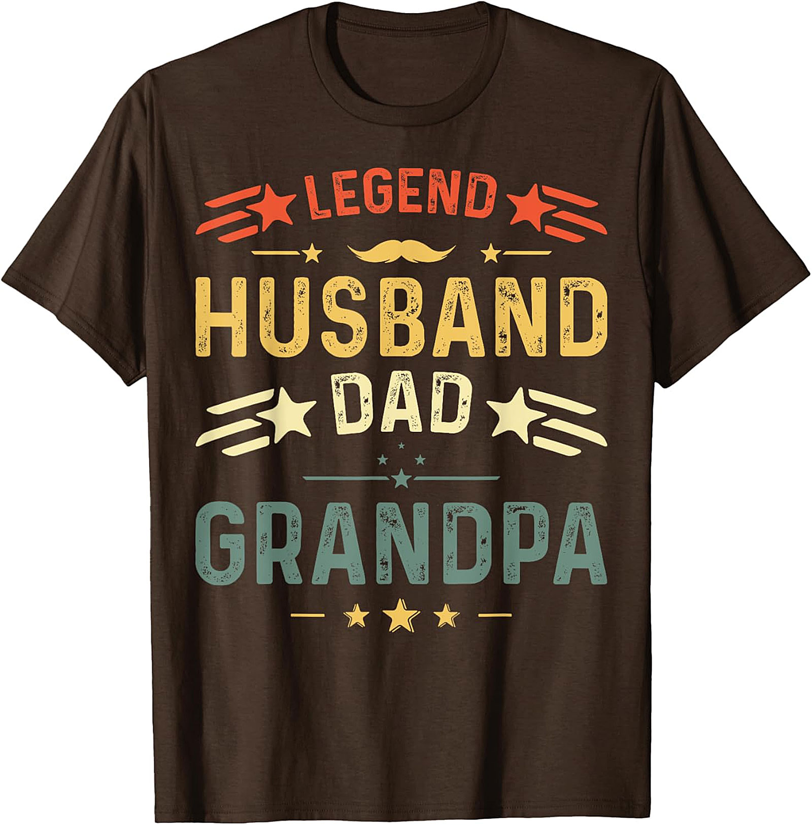 Legend Husband Dad Grandpa T-Shirt | Retro Vintage Gift Tee