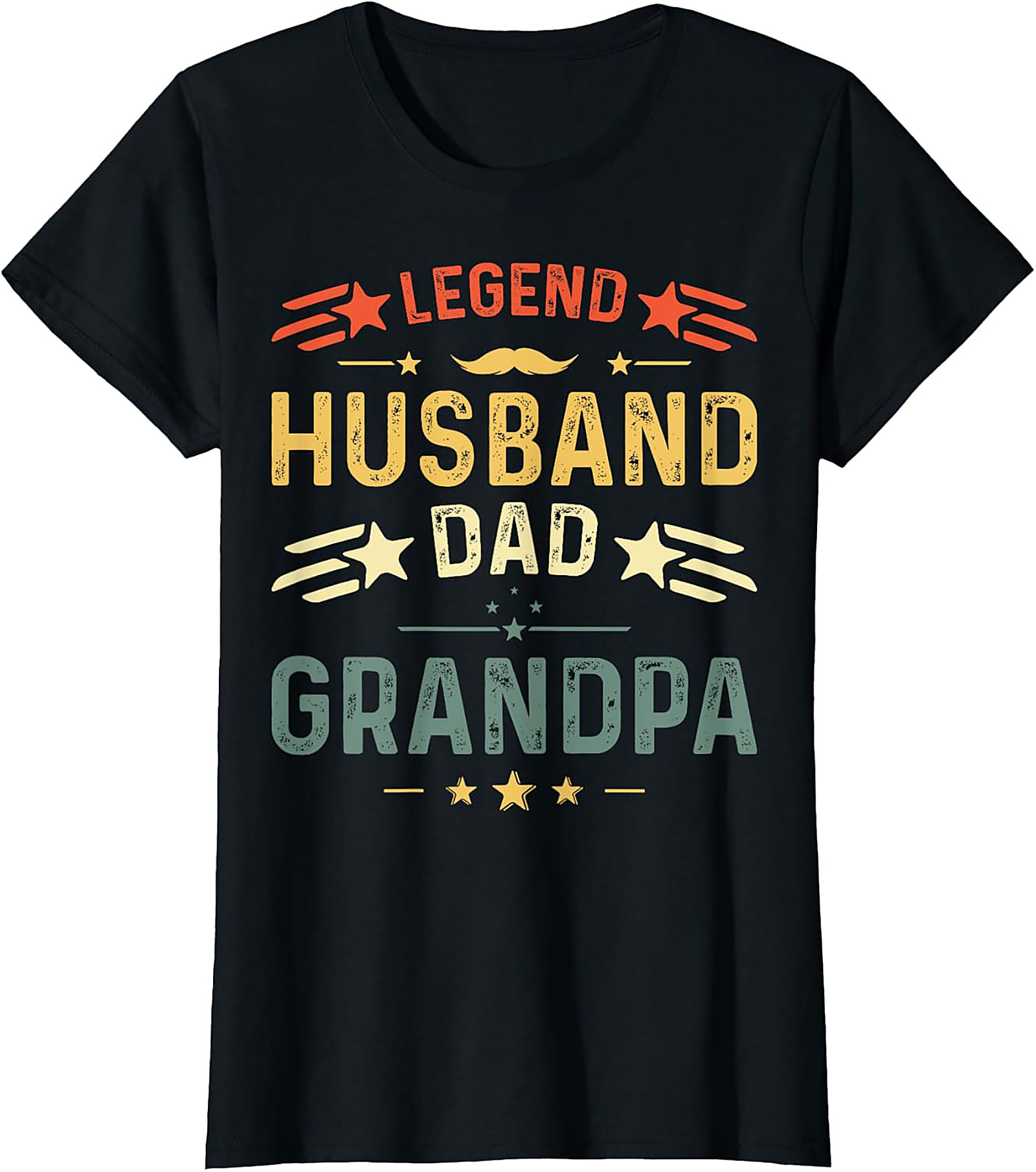 Legend Husband Dad Grandpa T-Shirt | Retro Vintage Gift Tee