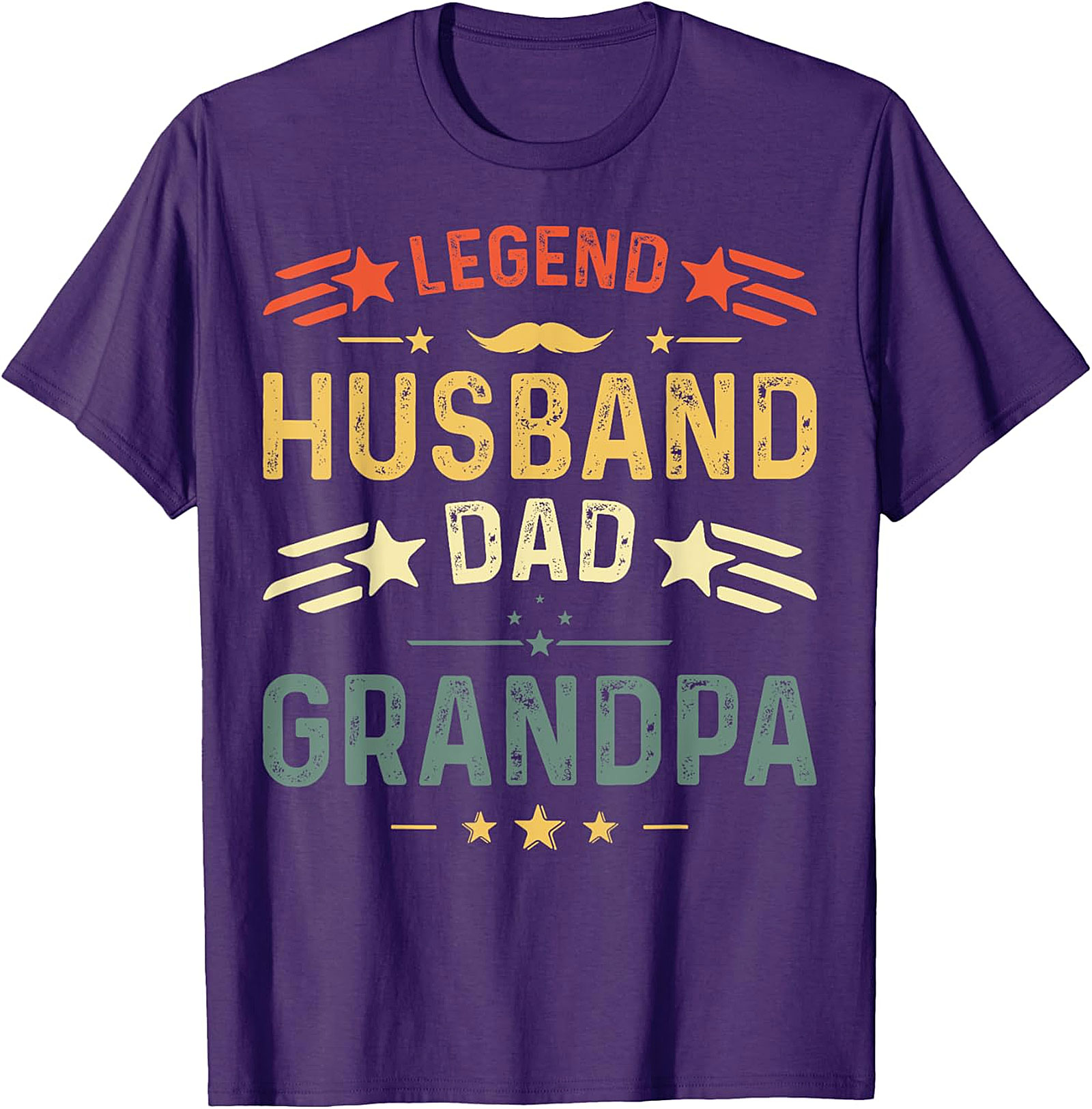 Legend Husband Dad Grandpa T-Shirt | Retro Vintage Gift Tee