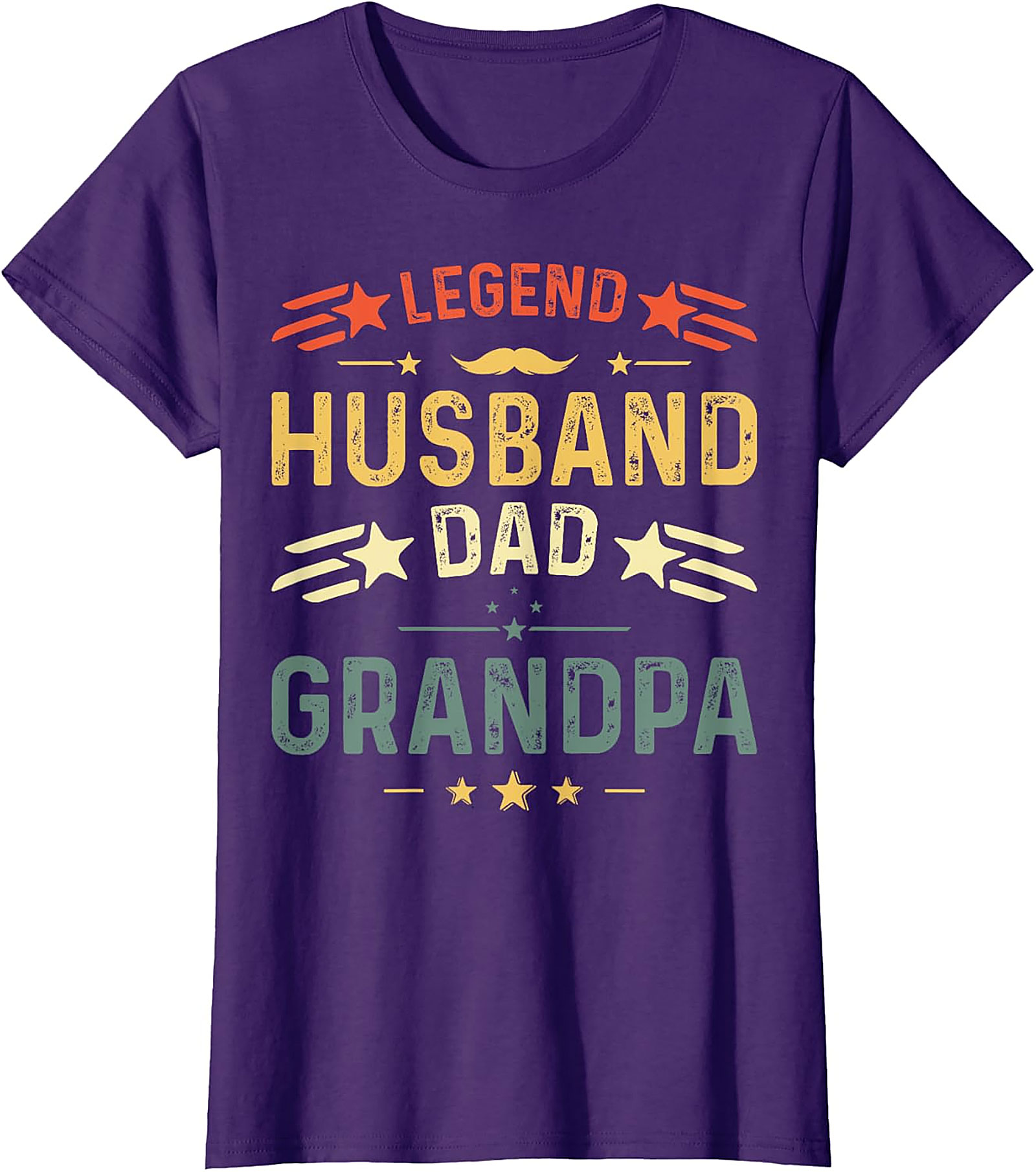 Legend Husband Dad Grandpa T-Shirt | Retro Vintage Gift Tee