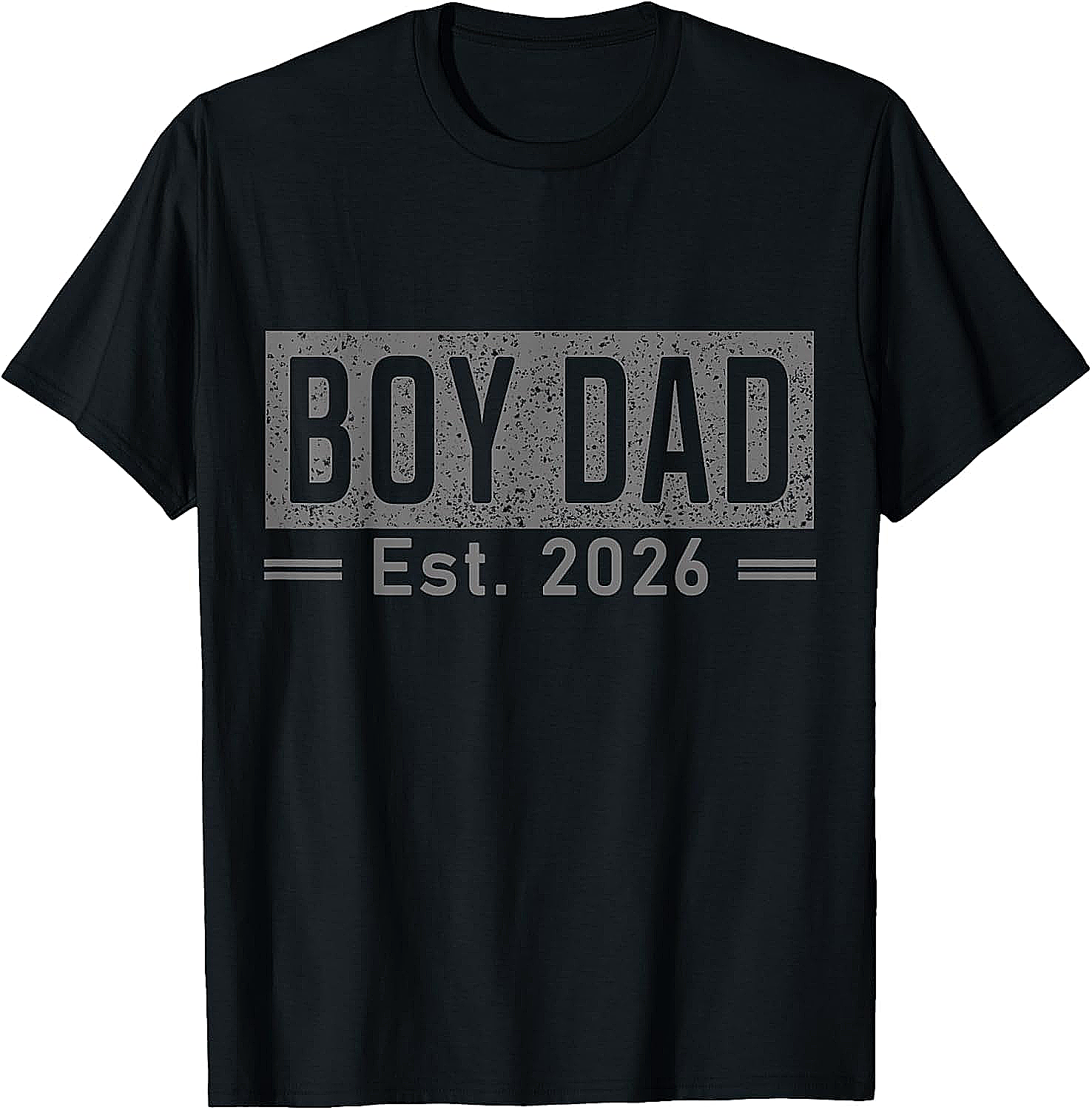 Boy Dad Est 2026 T-Shirt Proud New Dad Gift
