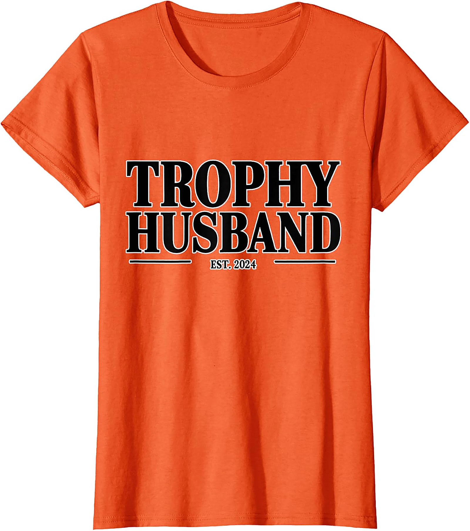 Trophy Husband Est 2024 Tee | Funny Husband Gift Shirt