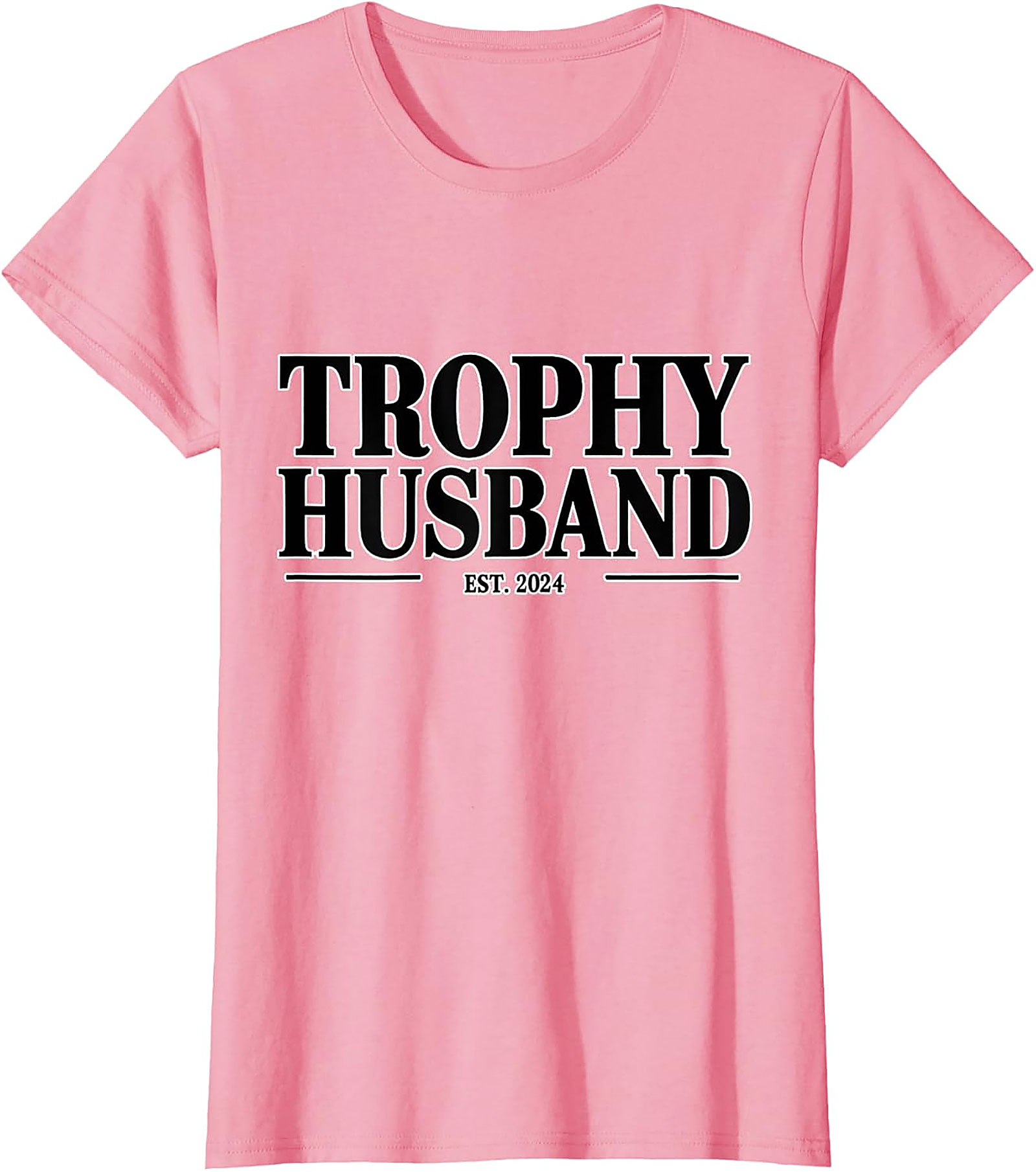Trophy Husband Est 2024 Tee | Funny Husband Gift Shirt