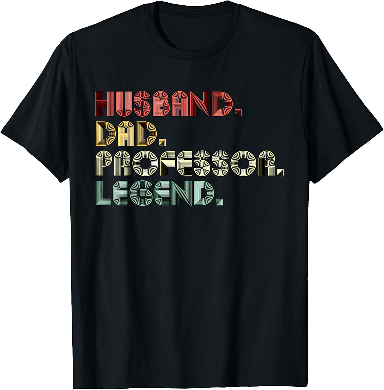 Husband Dad Professor Legend T-Shirt | Funny Gift Tee