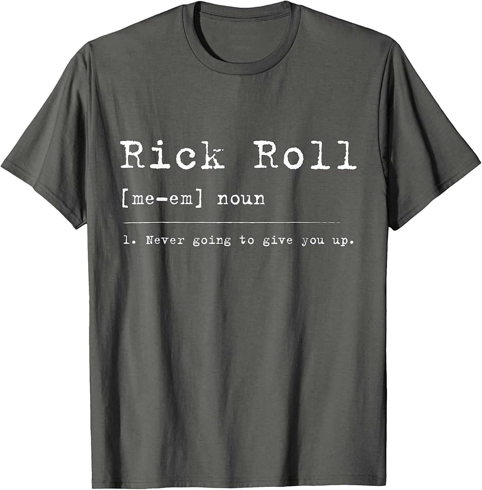  Rick Roll Definition Funny Shirt | Retro Meme Graphic Tee