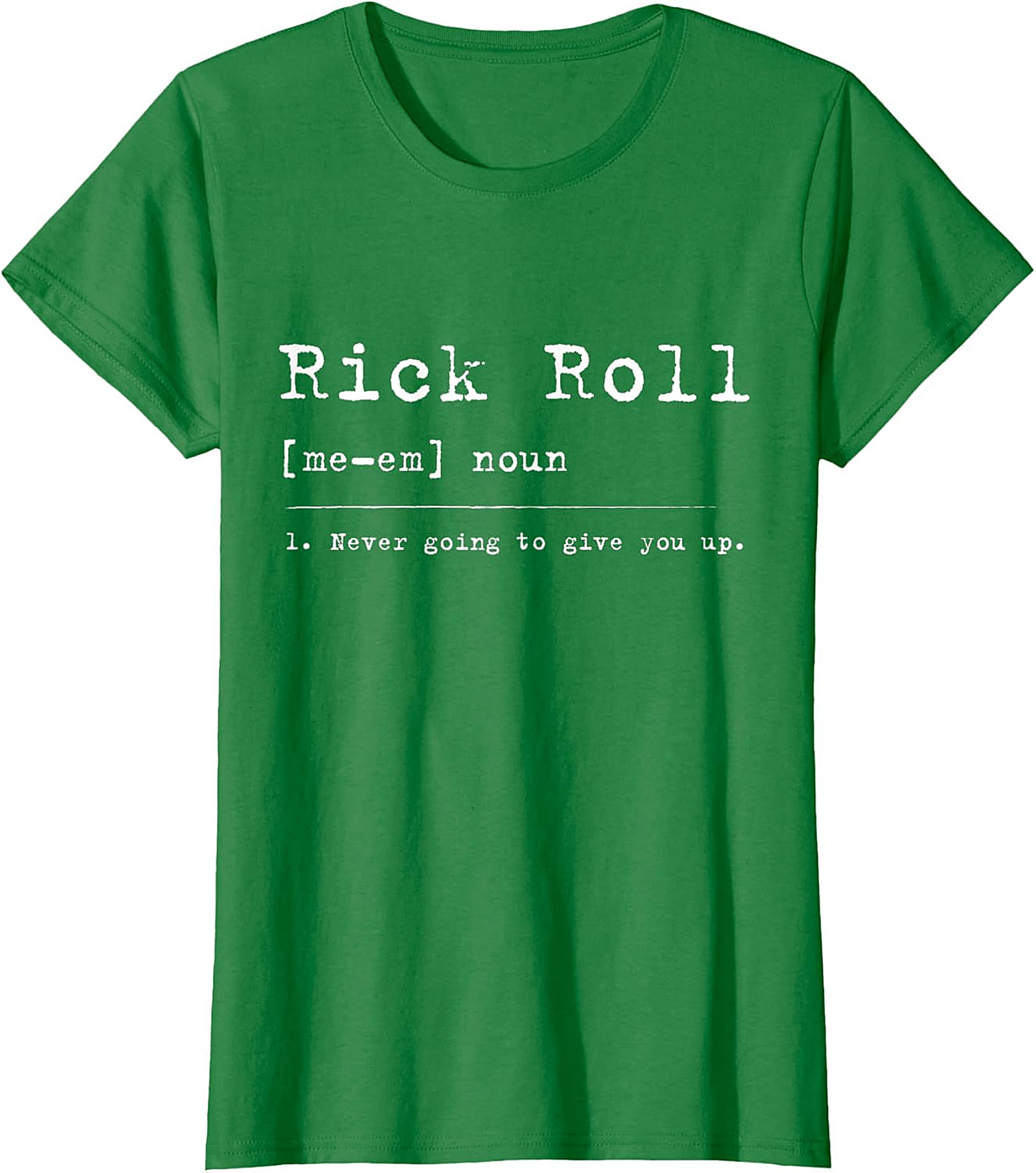  Rick Roll Definition Funny Shirt | Retro Meme Graphic Tee