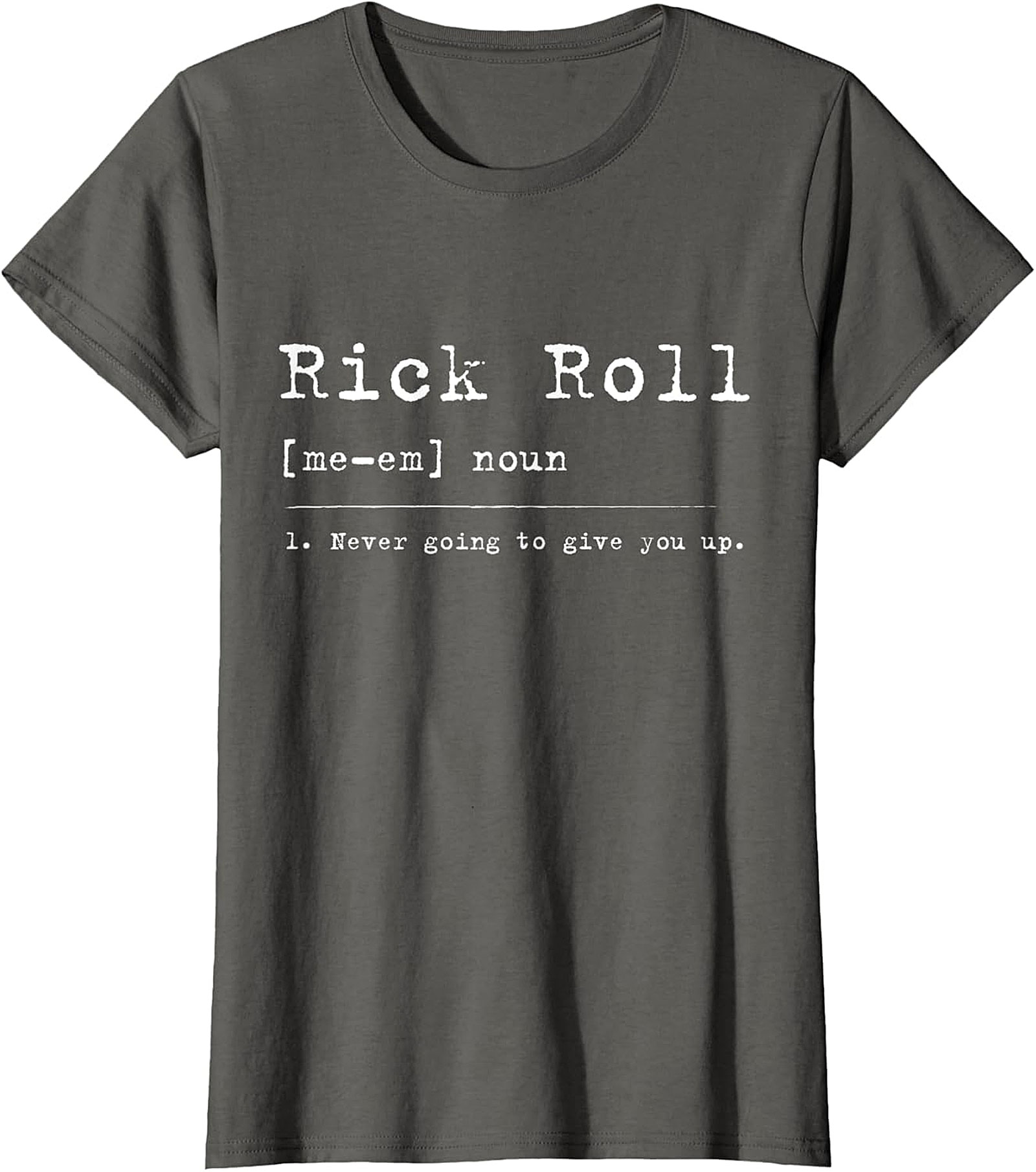  Rick Roll Definition Funny Shirt | Retro Meme Graphic Tee