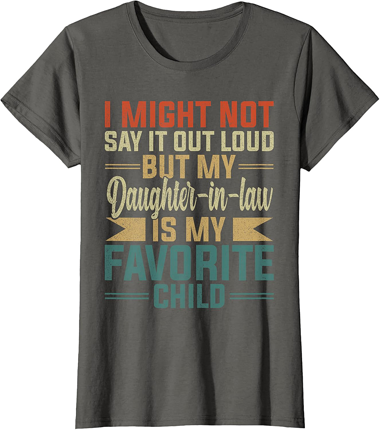 Favorite Daughter-In-Law Shirt Funny Retro Family Tee