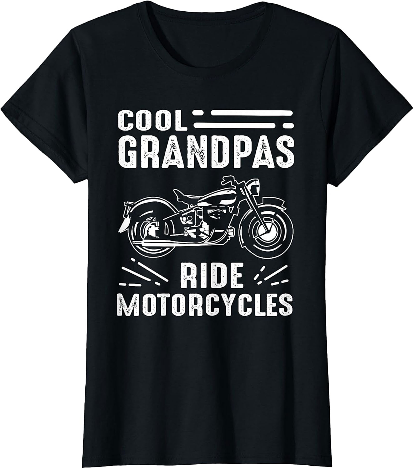  Cool Grandpas Ride Motorcycles T-Shirt | Biker Grandpa Tee