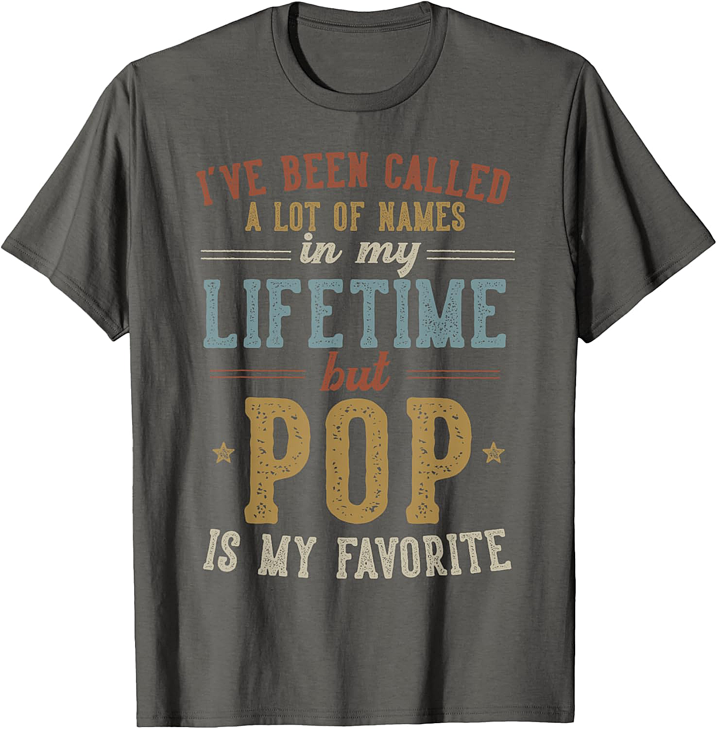 Pop Grandfather T-Shirt - Funny Father's Day Gift Tee