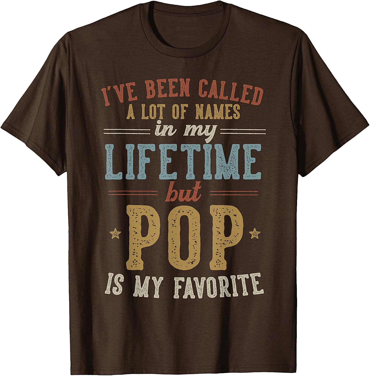 Pop Grandfather T-Shirt - Funny Father's Day Gift Tee