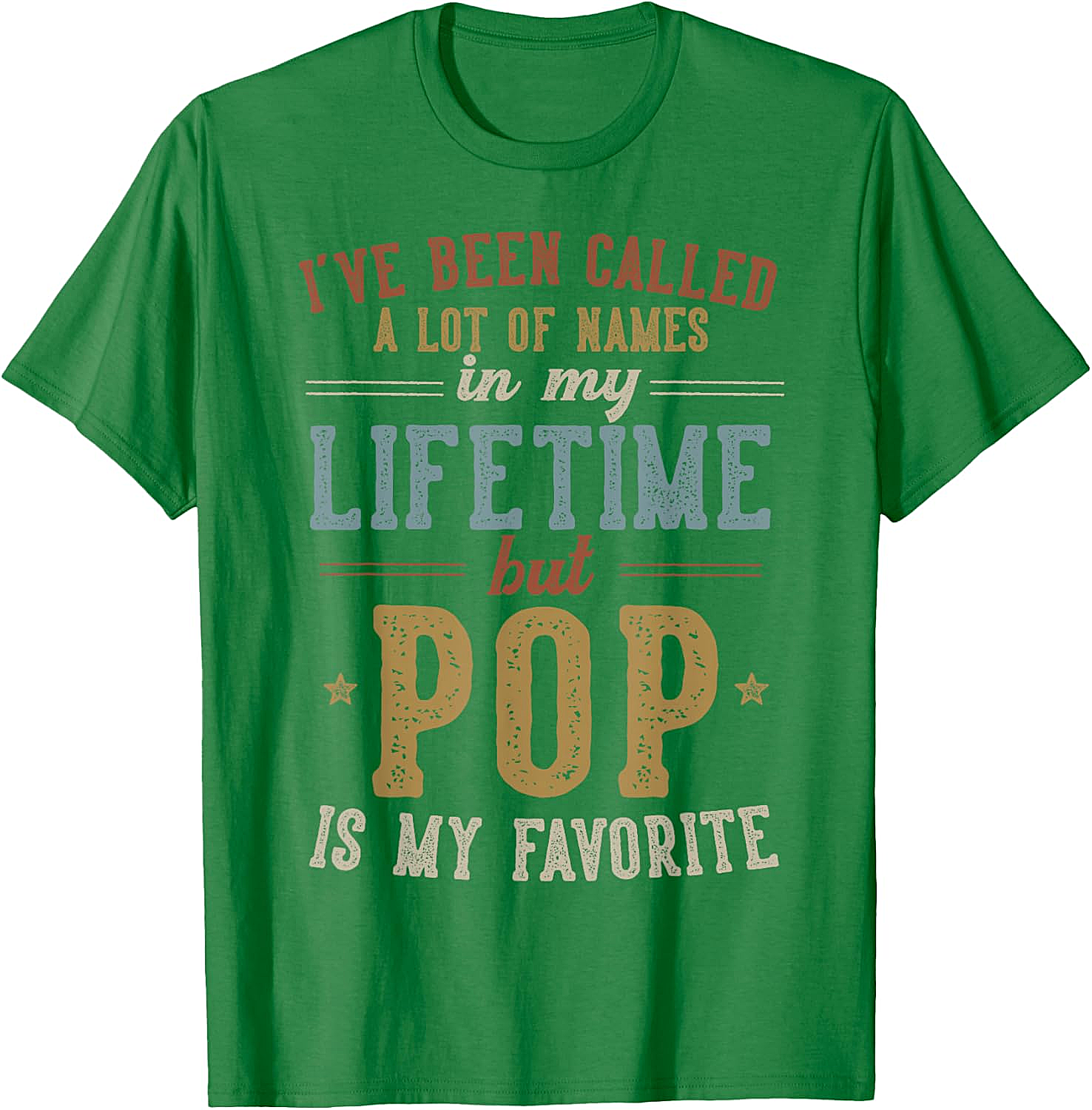 Pop Grandfather T-Shirt - Funny Father's Day Gift Tee