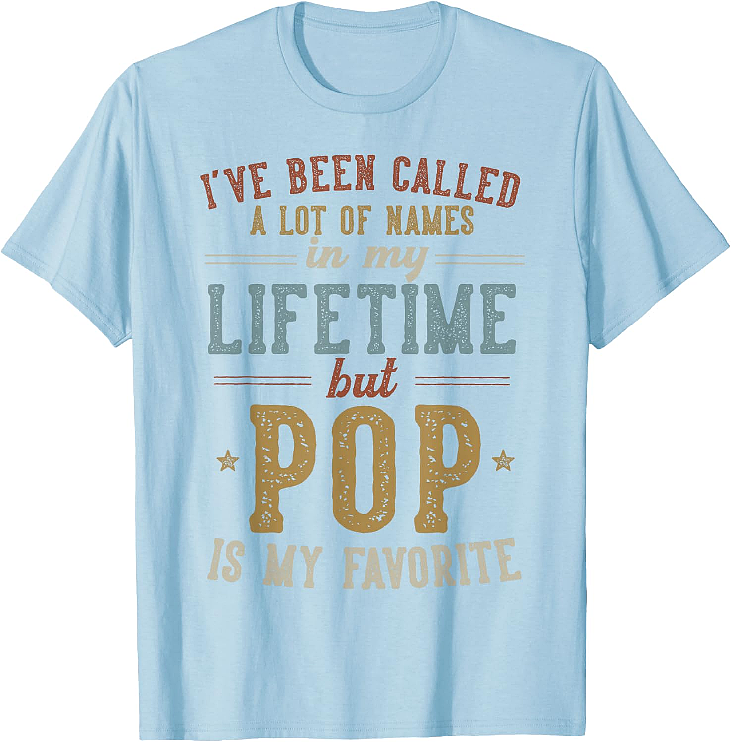 Pop Grandfather T-Shirt - Funny Father's Day Gift Tee