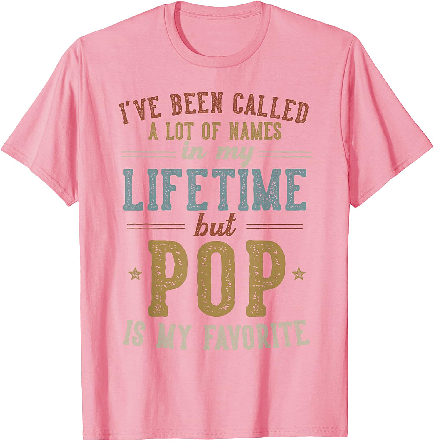 Pop Grandfather T-Shirt - Funny Father's Day Gift Tee