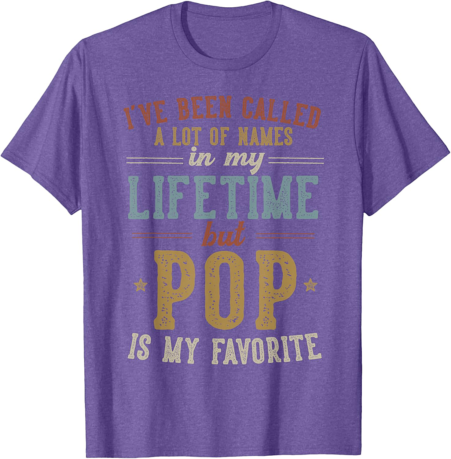 Pop Grandfather T-Shirt - Funny Father's Day Gift Tee