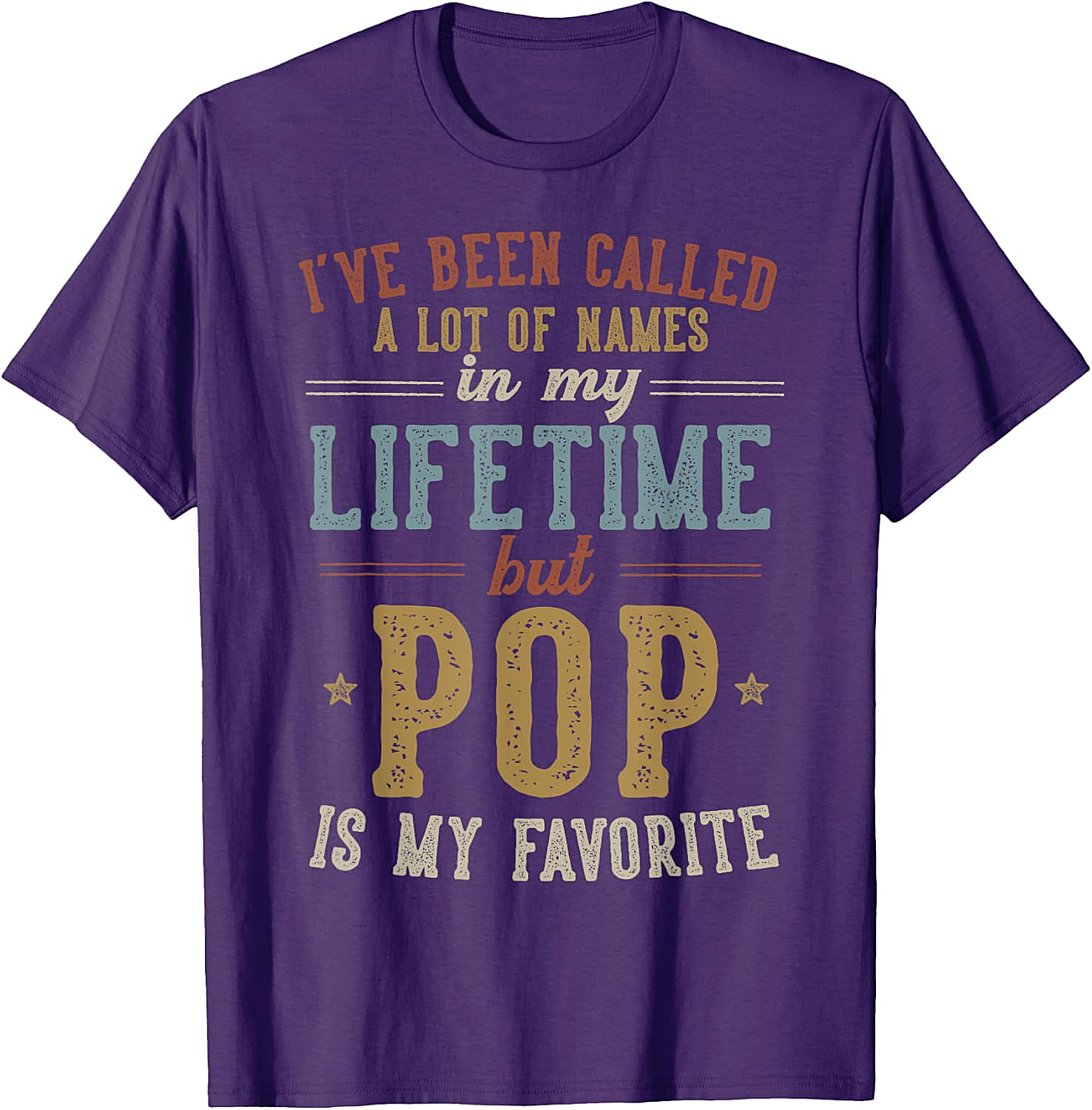 Pop Grandfather T-Shirt - Funny Father's Day Gift Tee
