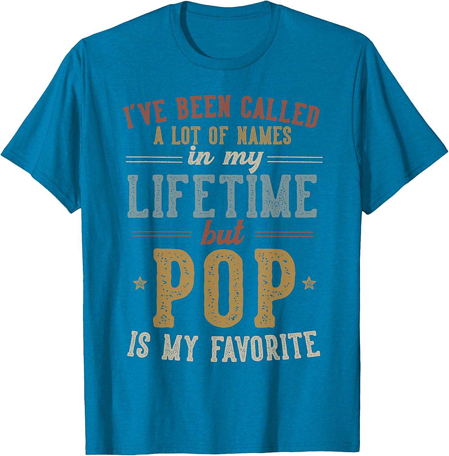 Pop Grandfather T-Shirt - Funny Father's Day Gift Tee