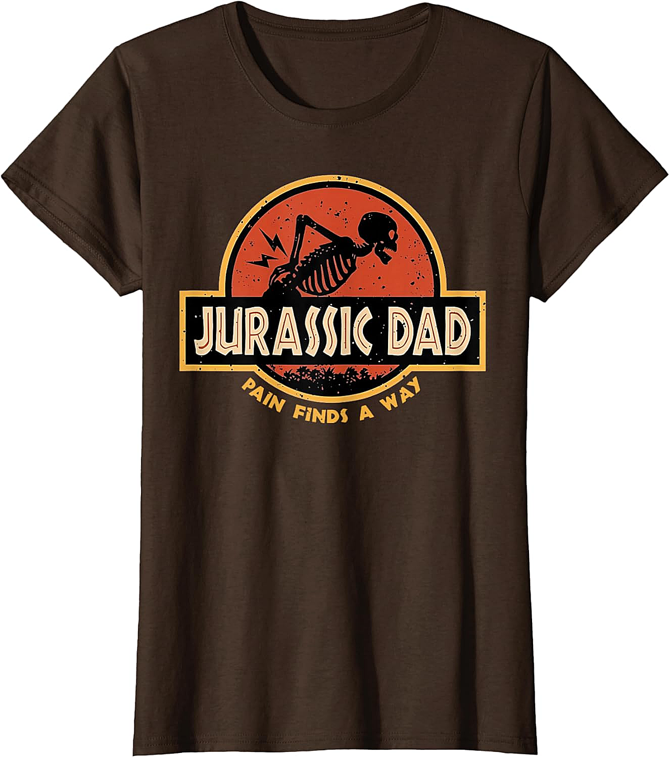 Jurassic Dad T-Shirt Funny Back Pain Parody Tee