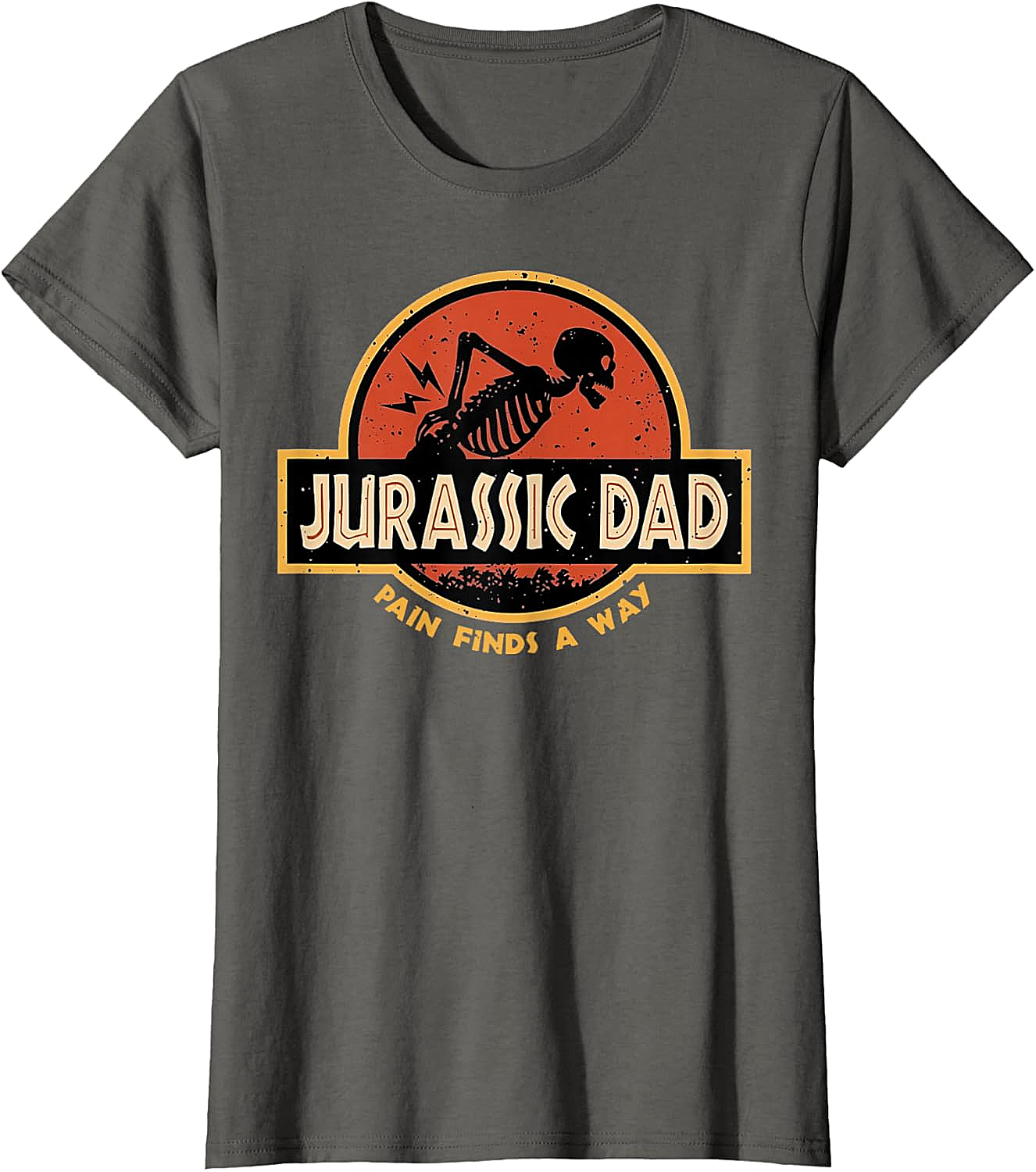 Jurassic Dad T-Shirt Funny Back Pain Parody Tee