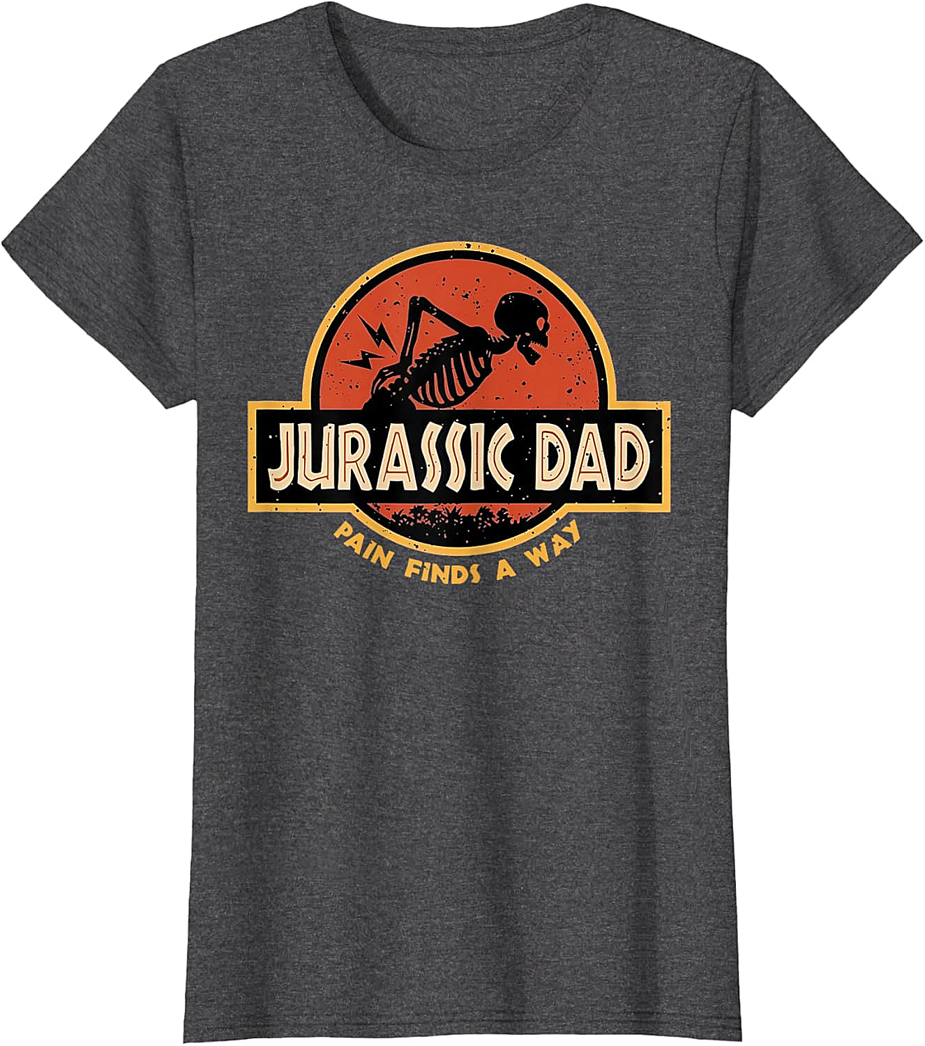 Jurassic Dad T-Shirt Funny Back Pain Parody Tee