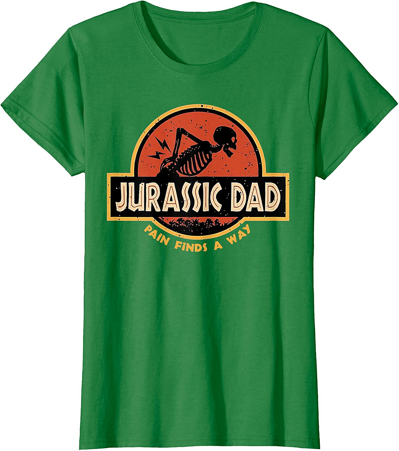 Jurassic Dad T-Shirt Funny Back Pain Parody Tee