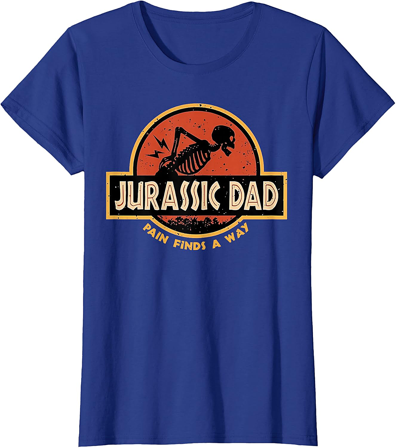 Jurassic Dad T-Shirt Funny Back Pain Parody Tee