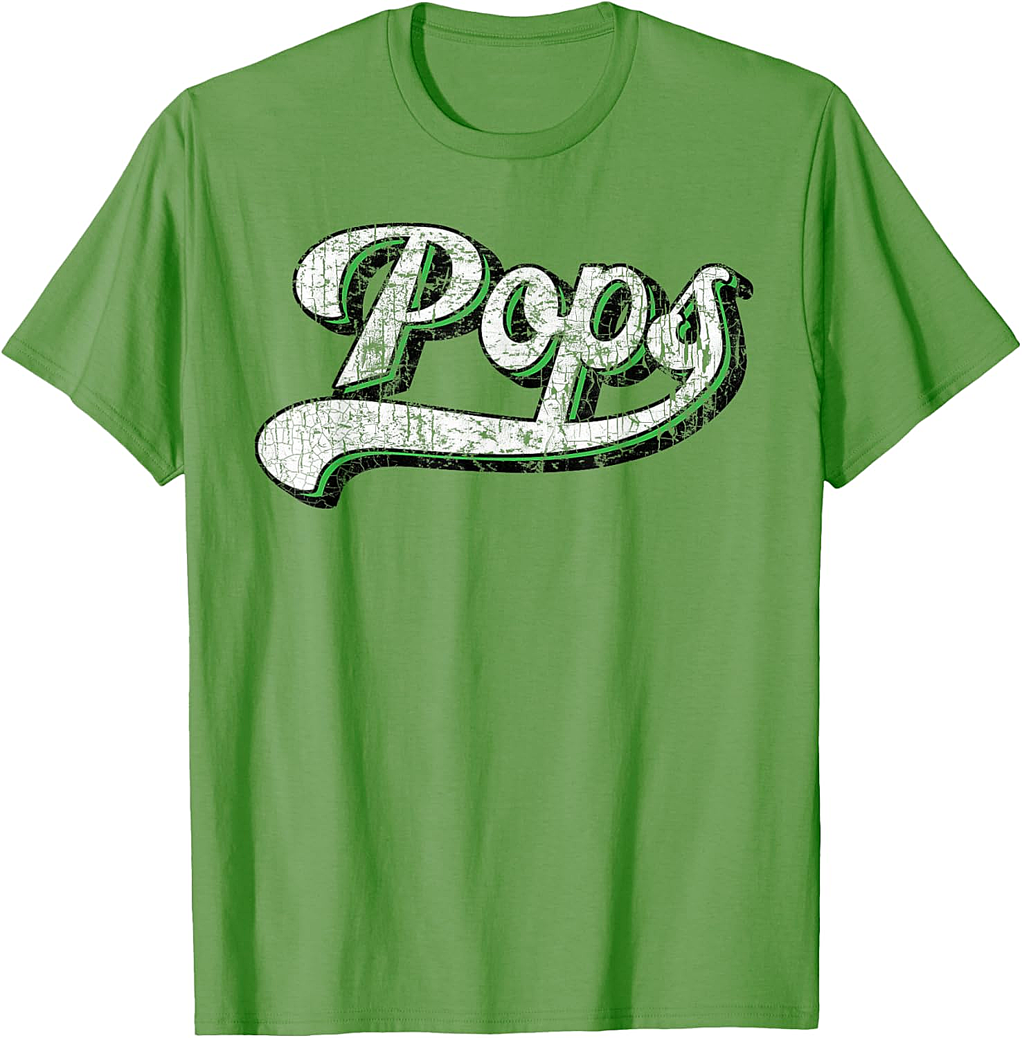 Vintage Pops T-Shirt Retro Baseball Graphic Tee for Dad