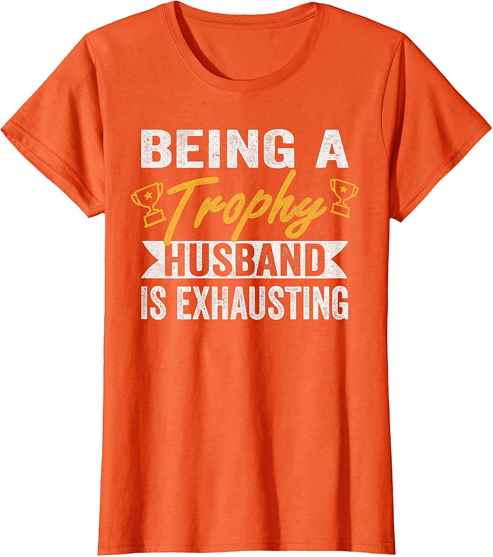 Trophy Husband Graphic Tee | Funny Husband T-Shirt