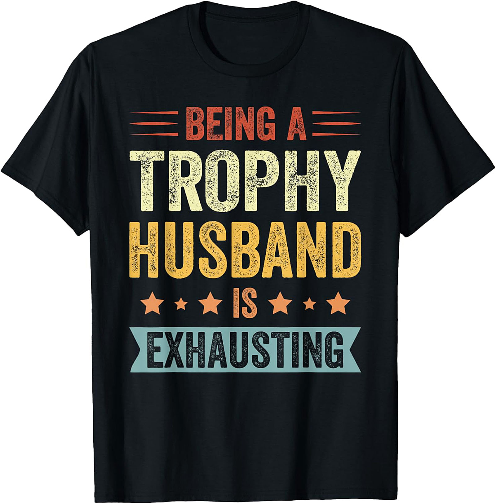 Trophy Husband Shirt - Funny Retro Graphic Tee