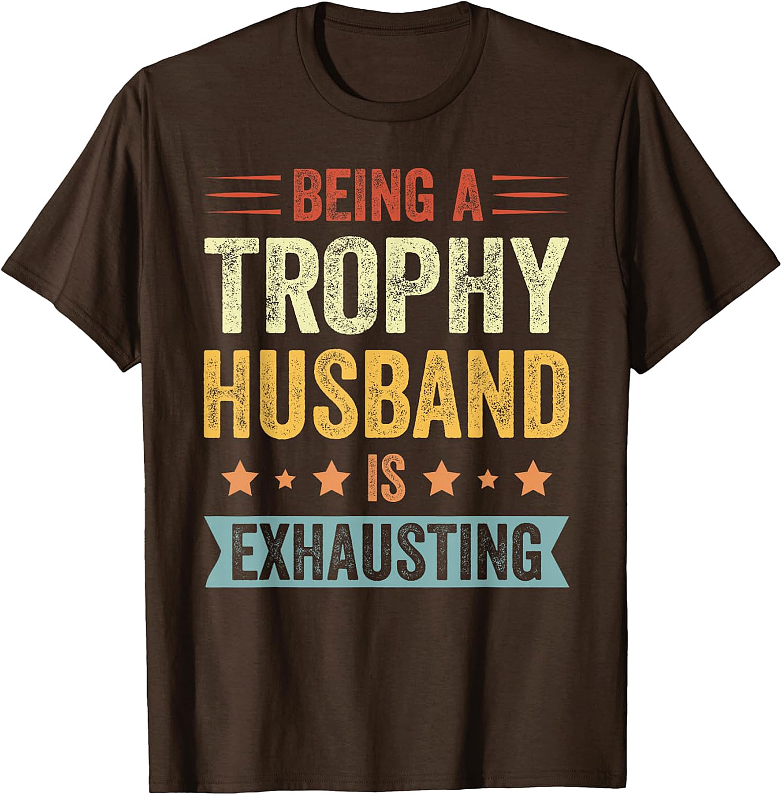 Trophy Husband Shirt - Funny Retro Graphic Tee