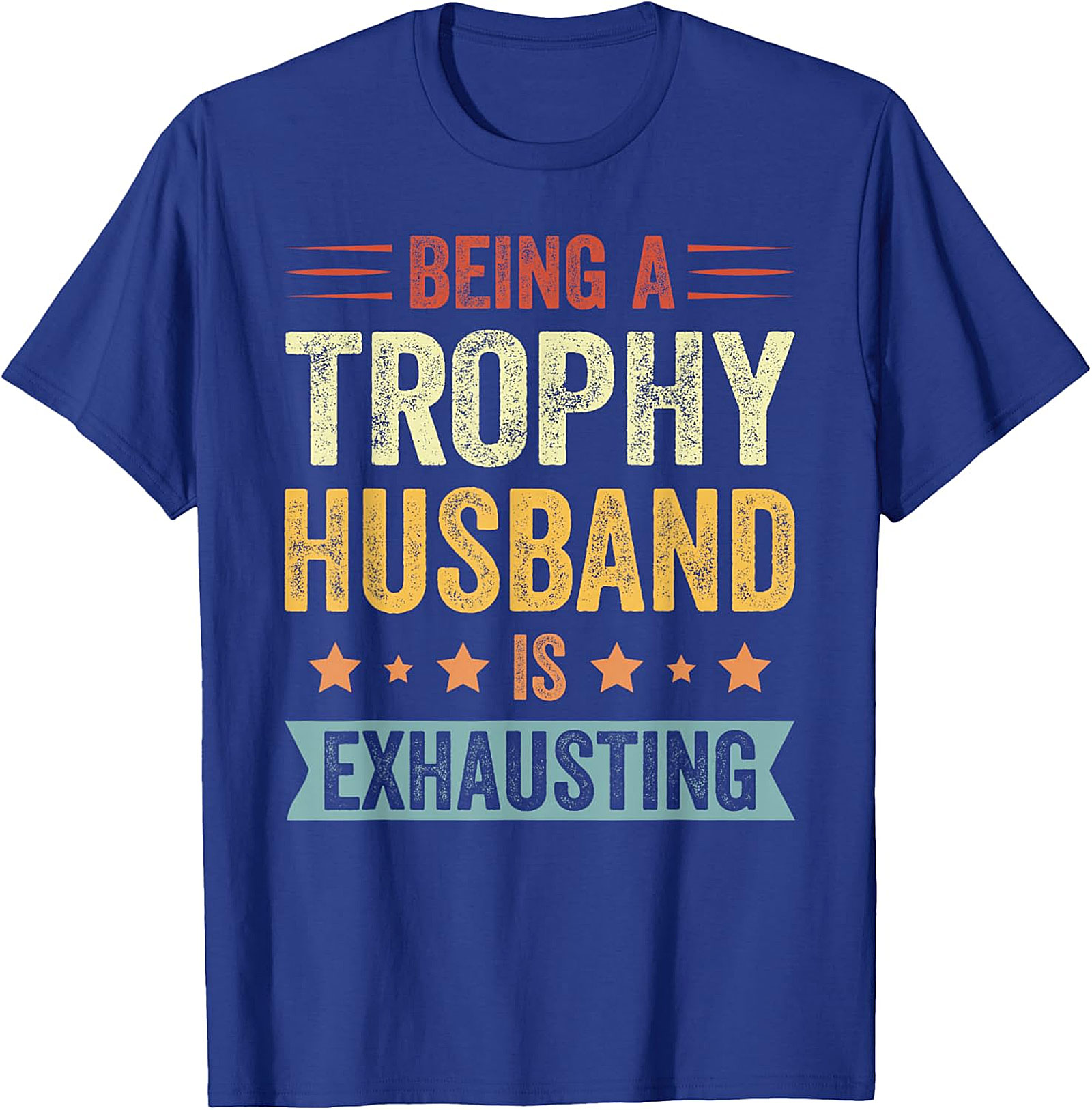 Trophy Husband Shirt - Funny Retro Graphic Tee
