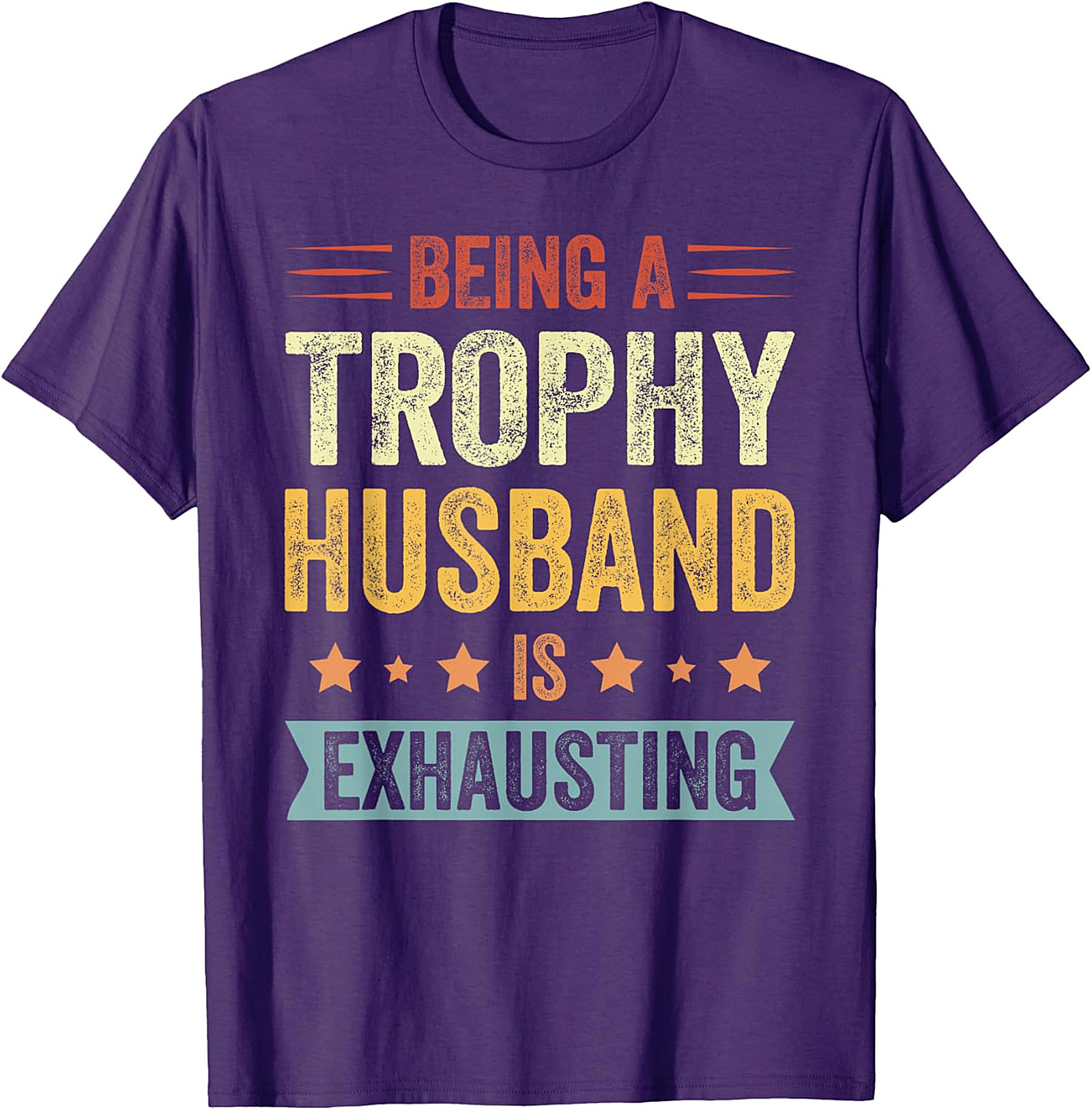 Trophy Husband Shirt - Funny Retro Graphic Tee