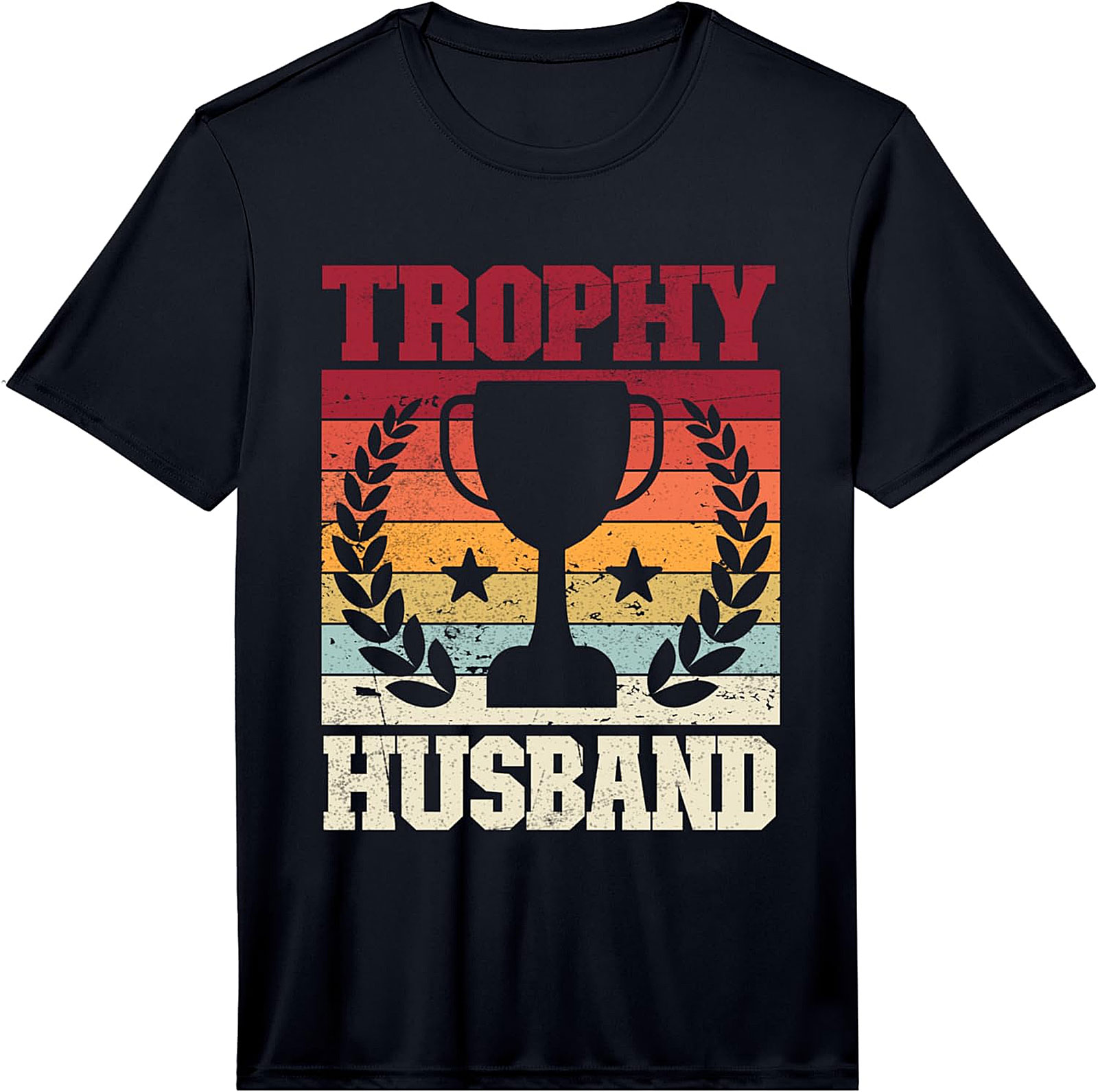 Trophy Husband Graphic Tee | Funny Retro Gift Shirt