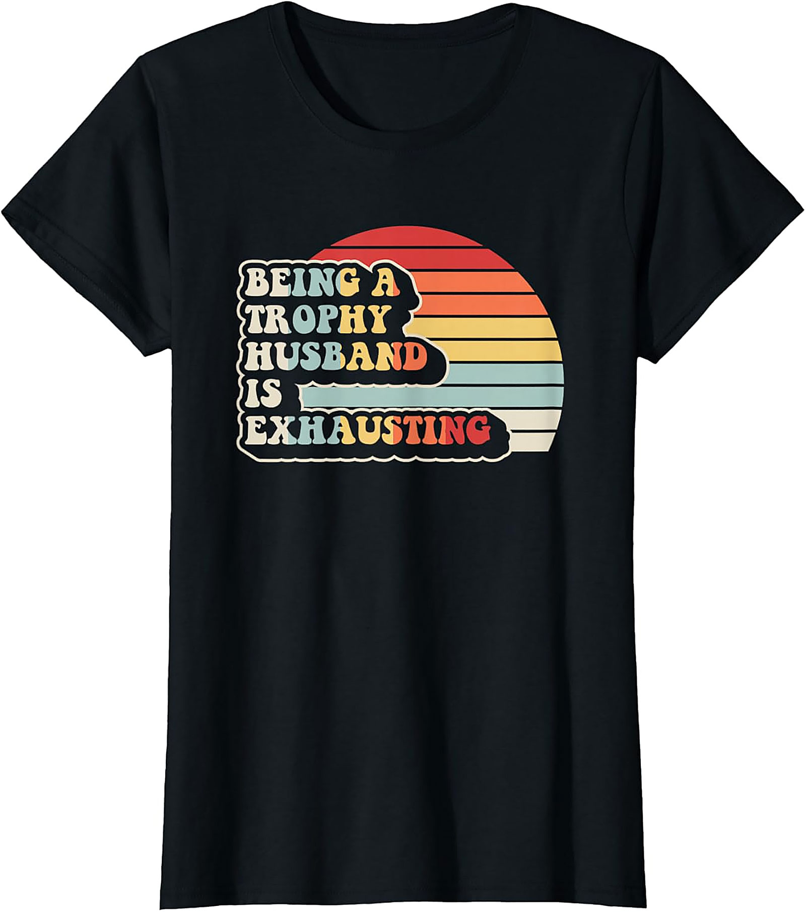 Retro Trophy Husband T-Shirt | Funny Vintage Graphic Tee