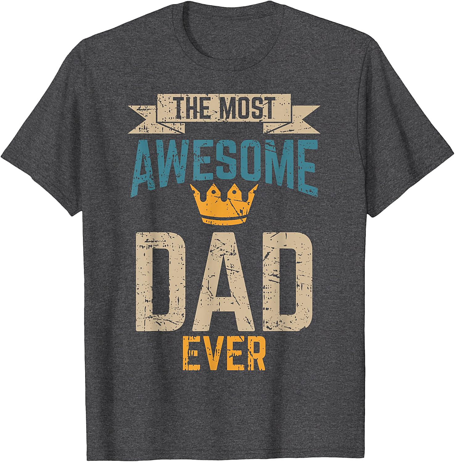  Awesome Dad T-Shirt Vintage Retro Graphic Tee