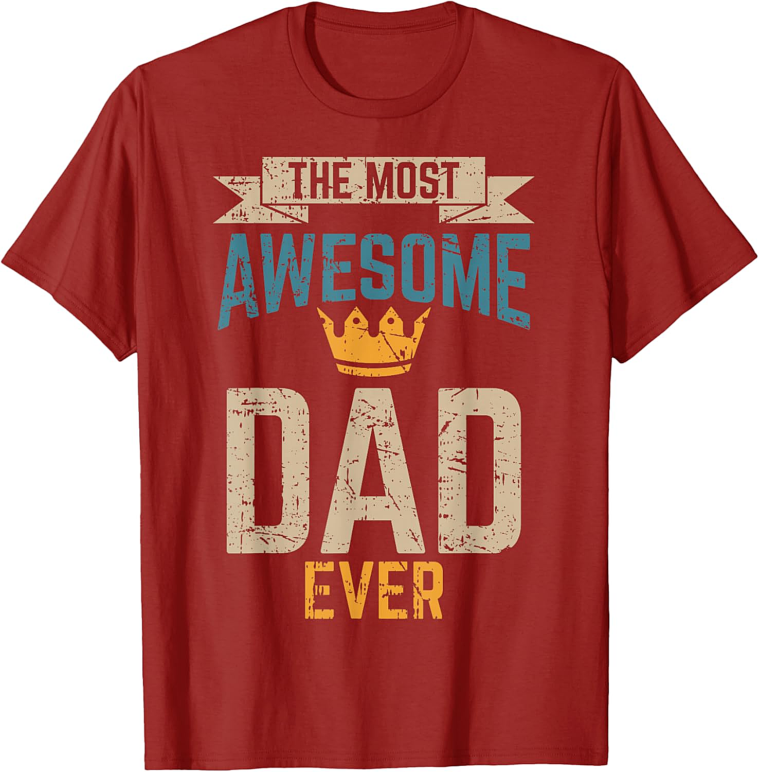  Awesome Dad T-Shirt Vintage Retro Graphic Tee