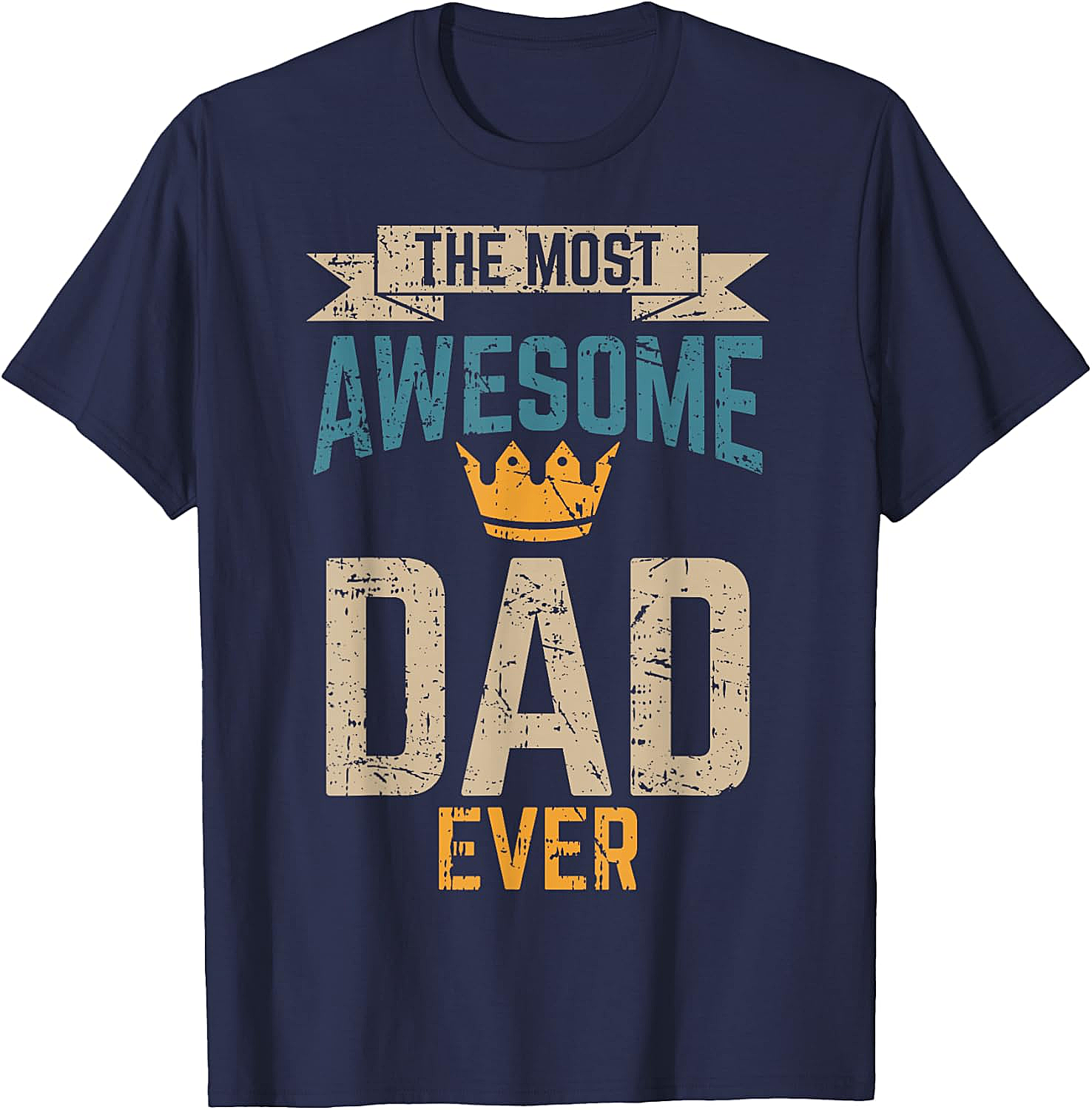  Awesome Dad T-Shirt Vintage Retro Graphic Tee