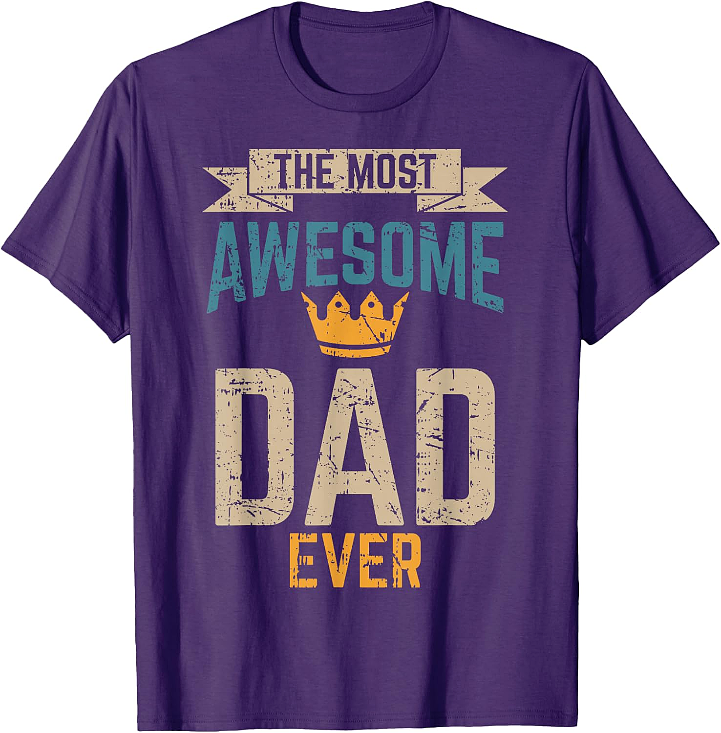 Awesome Dad T-Shirt Vintage Retro Graphic Tee