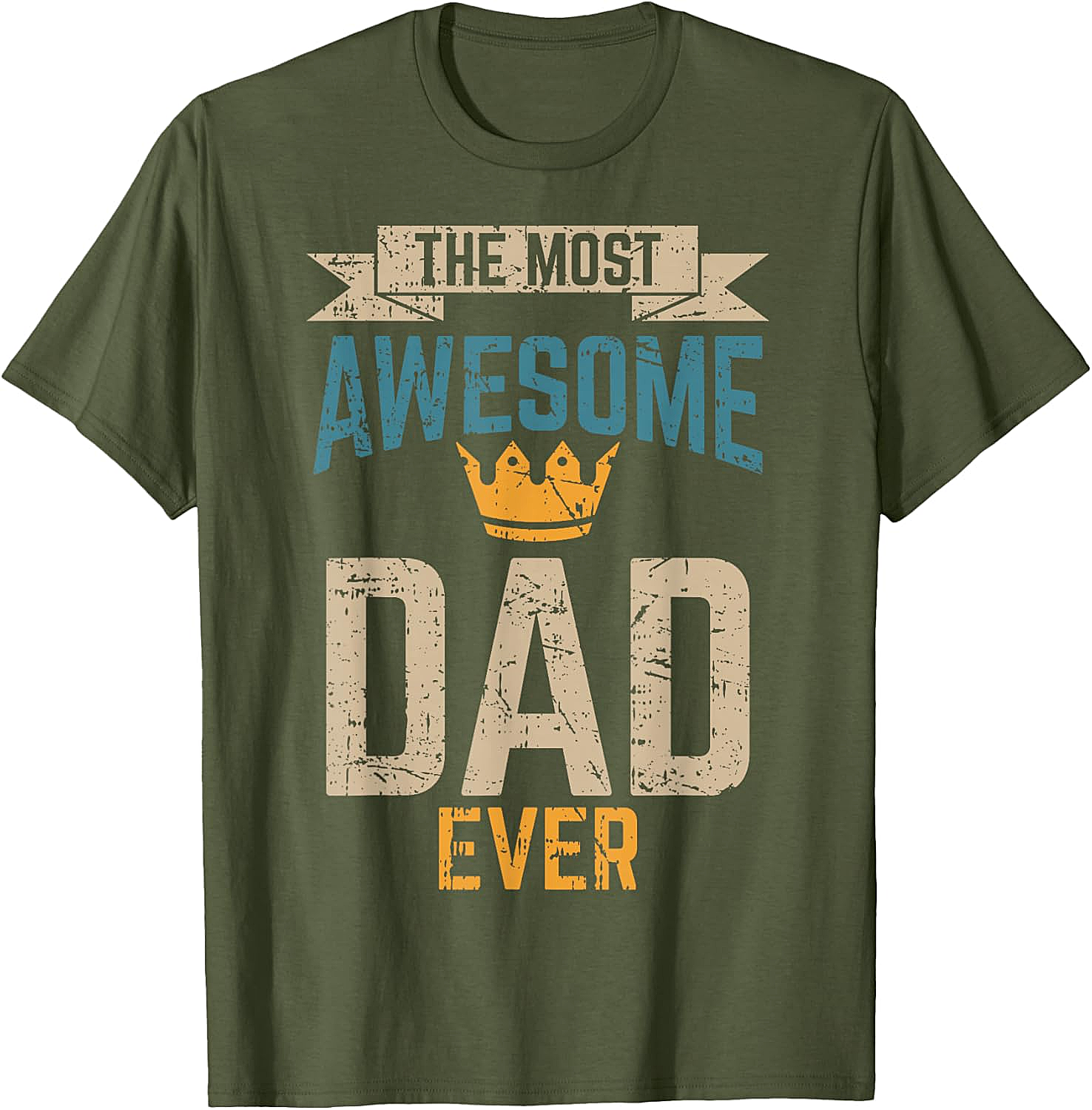  Awesome Dad T-Shirt Vintage Retro Graphic Tee