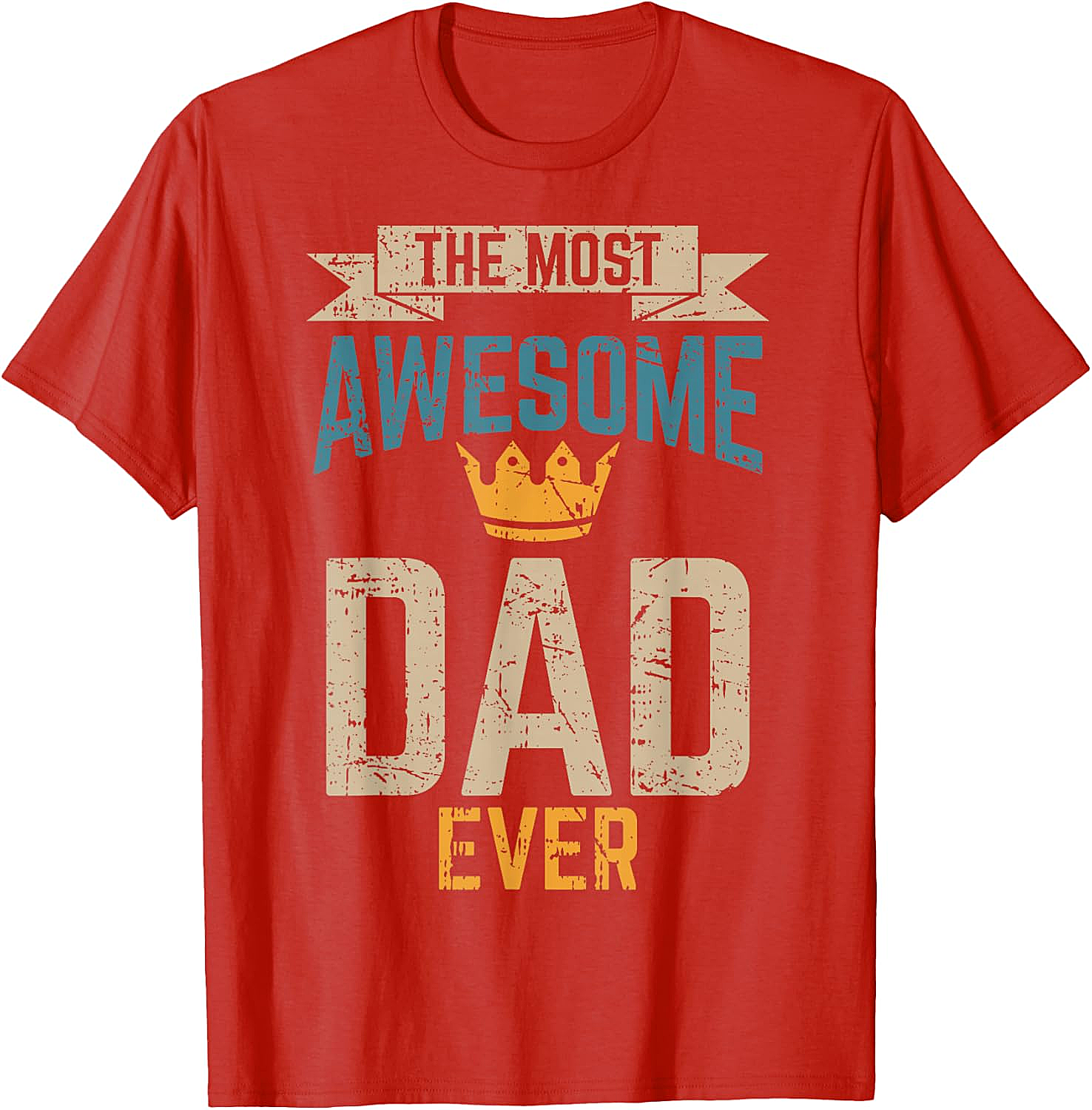  Awesome Dad T-Shirt Vintage Retro Graphic Tee