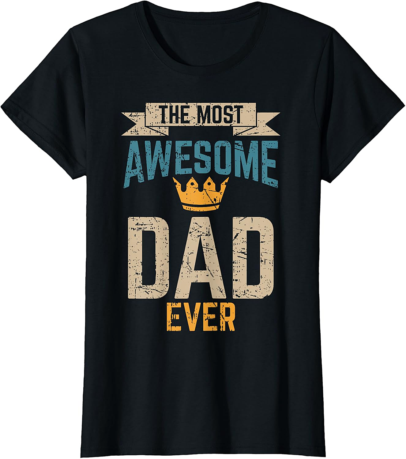  Awesome Dad T-Shirt Vintage Retro Graphic Tee