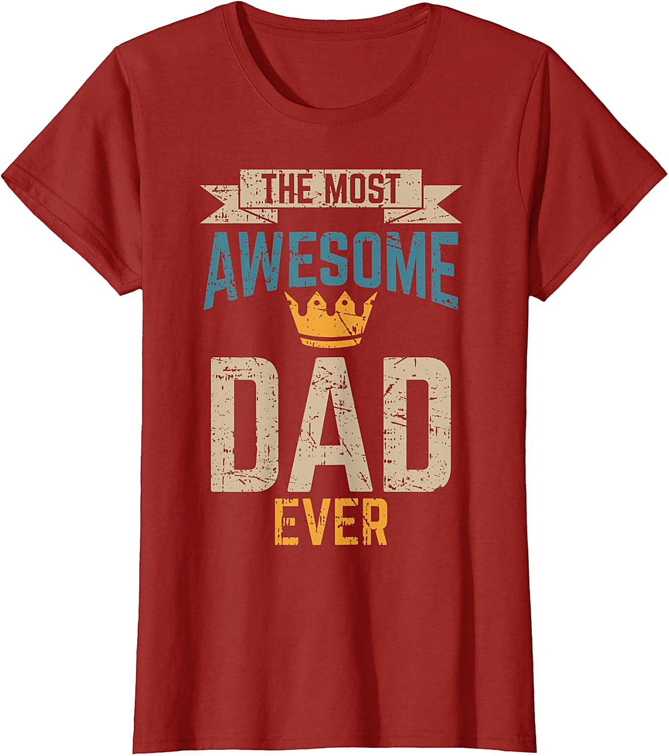  Awesome Dad T-Shirt Vintage Retro Graphic Tee