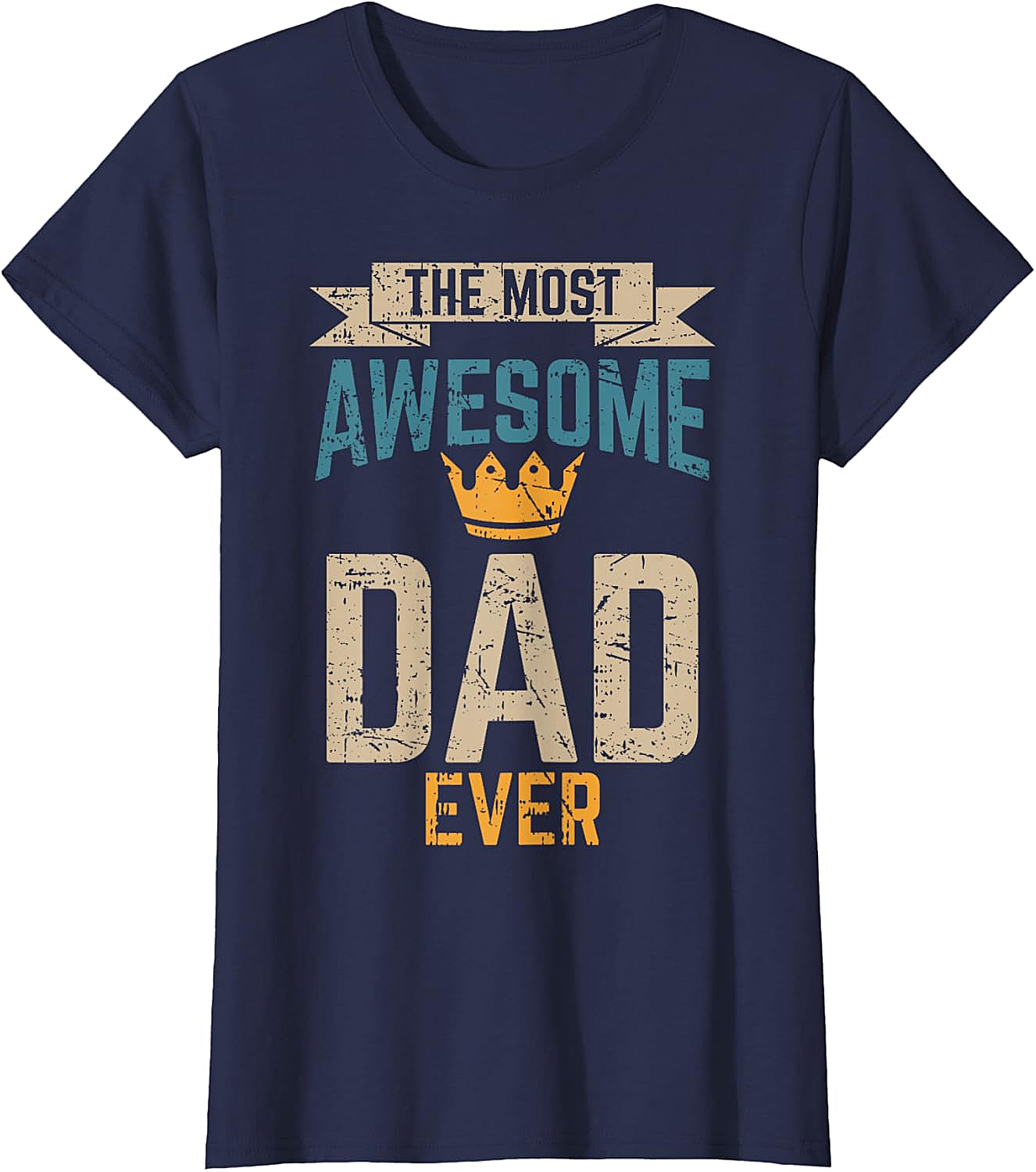  Awesome Dad T-Shirt Vintage Retro Graphic Tee