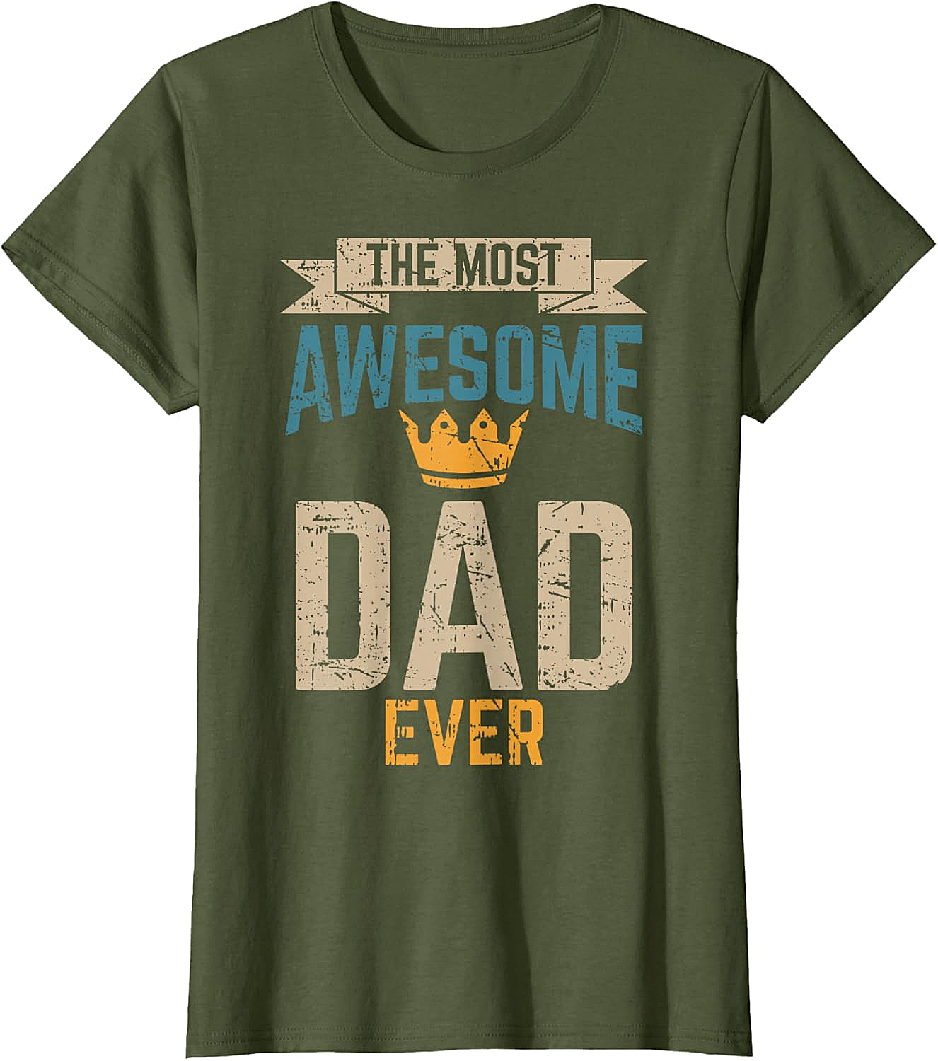  Awesome Dad T-Shirt Vintage Retro Graphic Tee