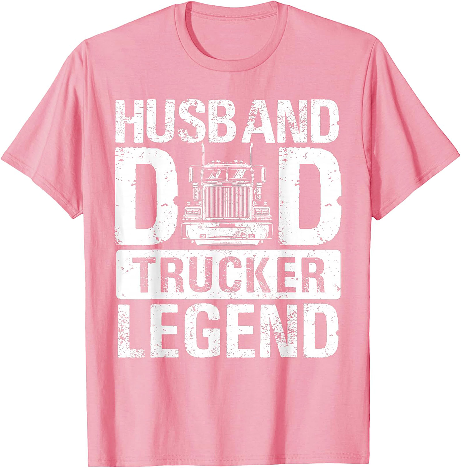 Husband Dad Trucker Legend T-Shirt | Funny Trucker Gift