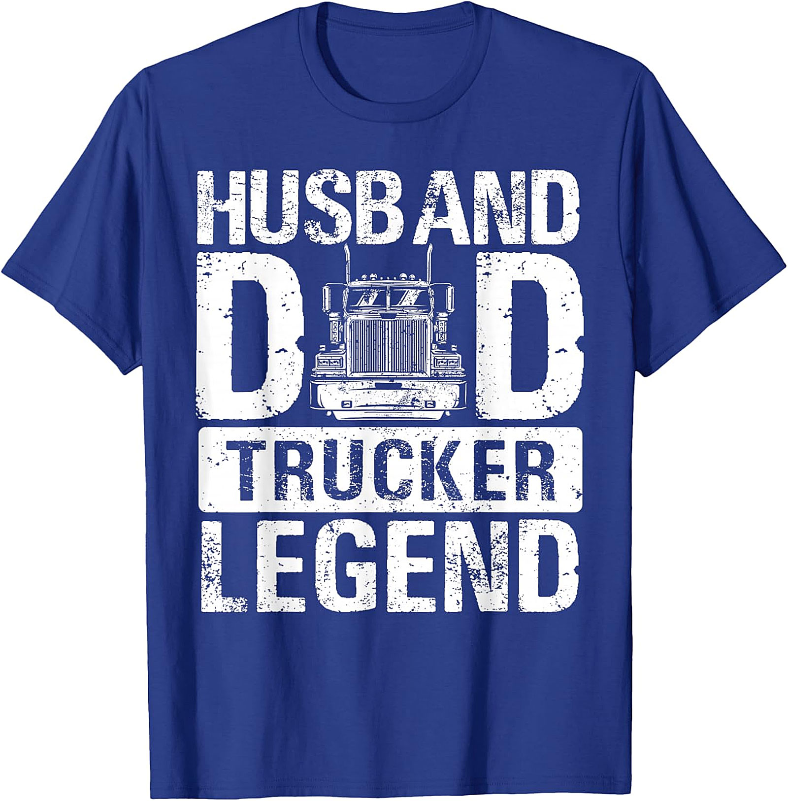Husband Dad Trucker Legend T-Shirt | Funny Trucker Gift