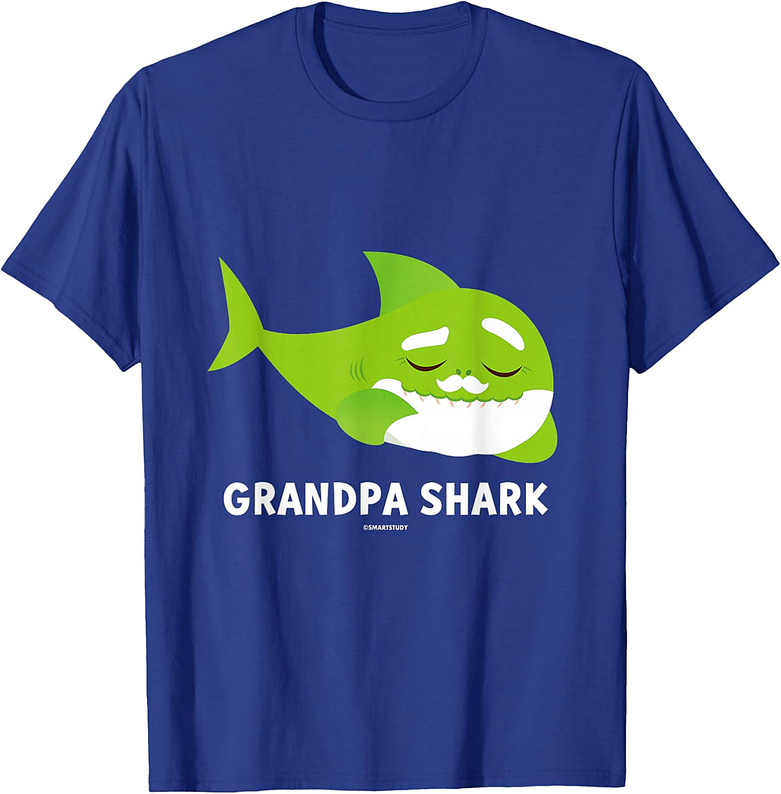 Grandpa Shark T-Shirt | Funny Family Graphic Tee Gift