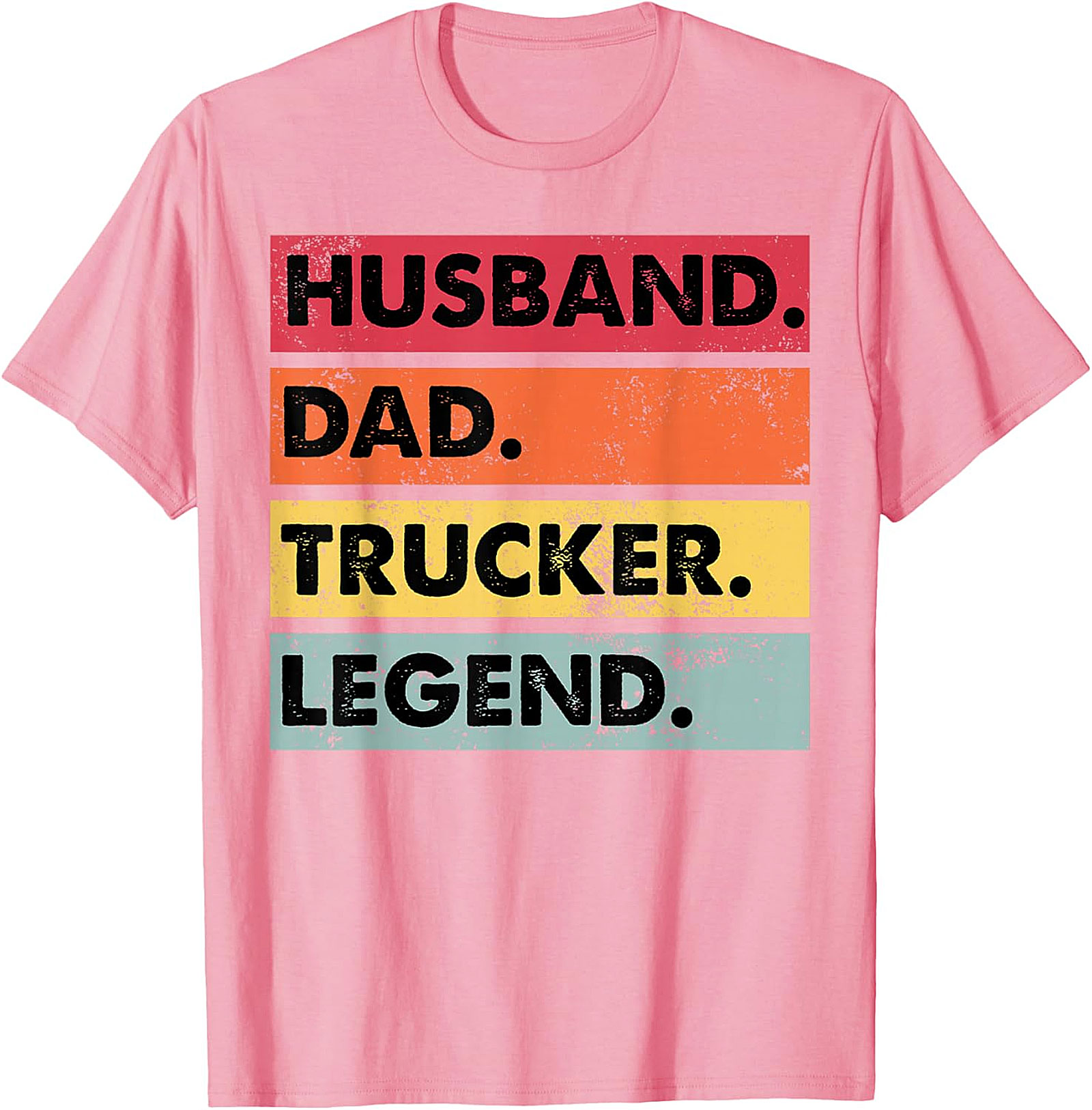 Husband Dad Trucker Legend T-Shirt | Retro Graphic Tee
