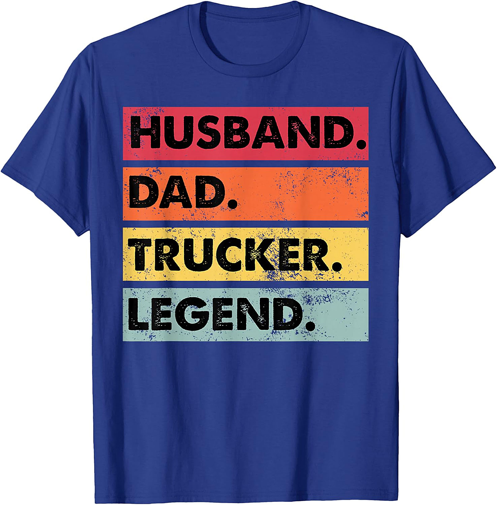 Husband Dad Trucker Legend T-Shirt | Retro Graphic Tee